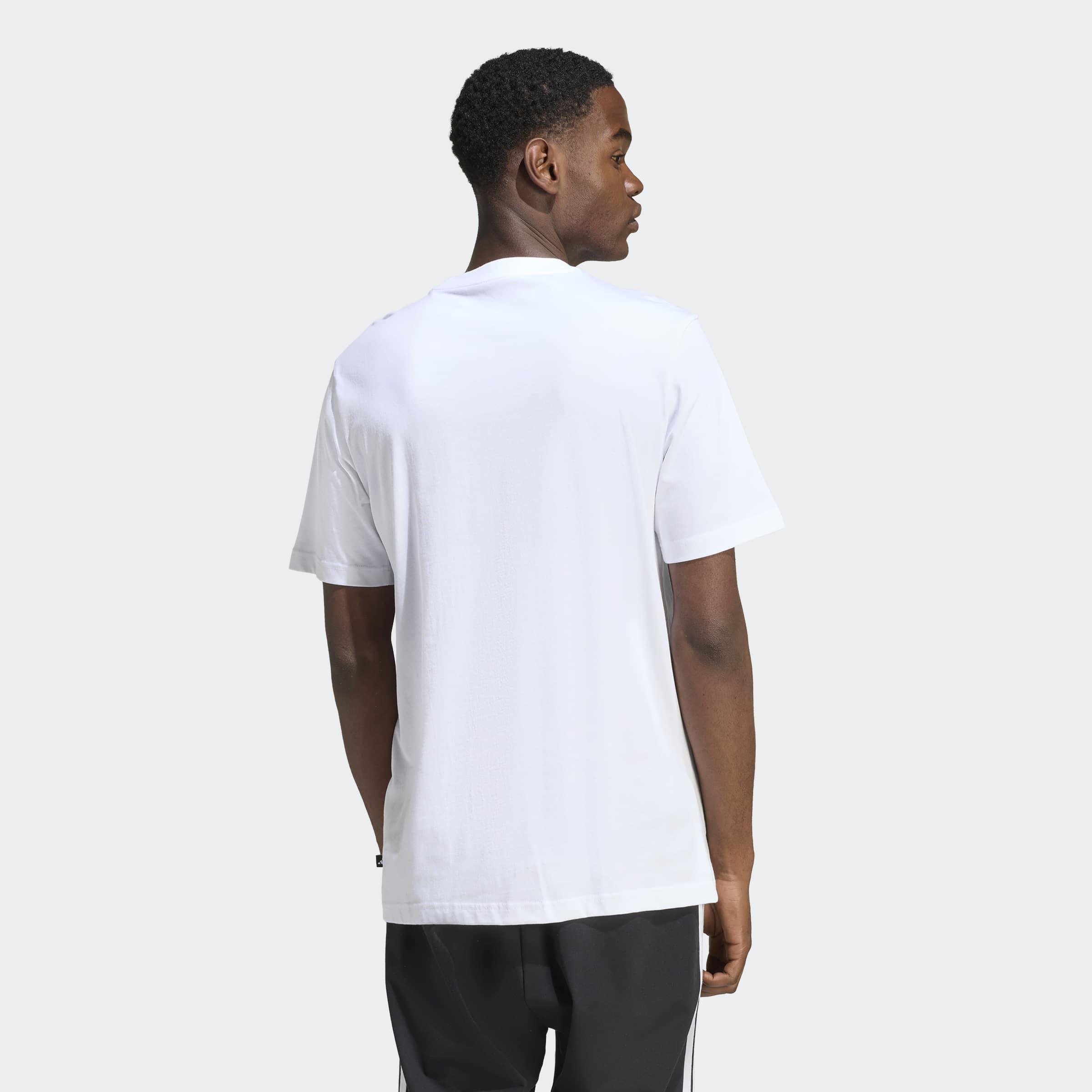 Camo Modern Logo Graphic T-Shirt, White