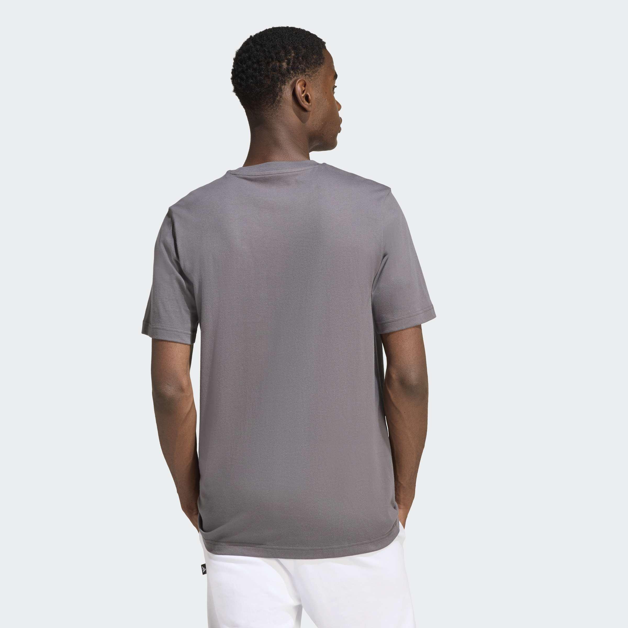 Camo Modern Logo Graphic T-Shirt, Grey