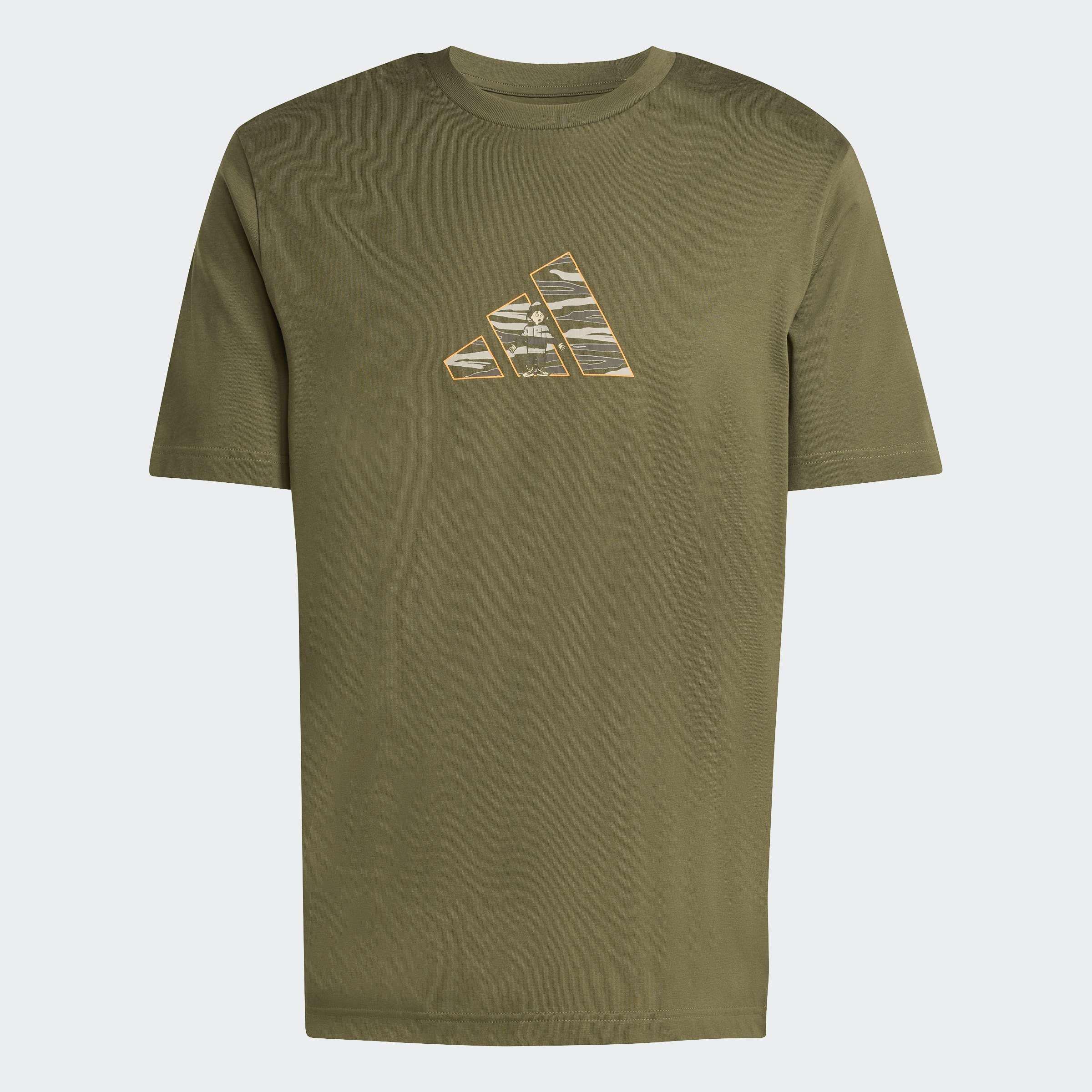Camo Explorer Graphic T-Shirt, Green