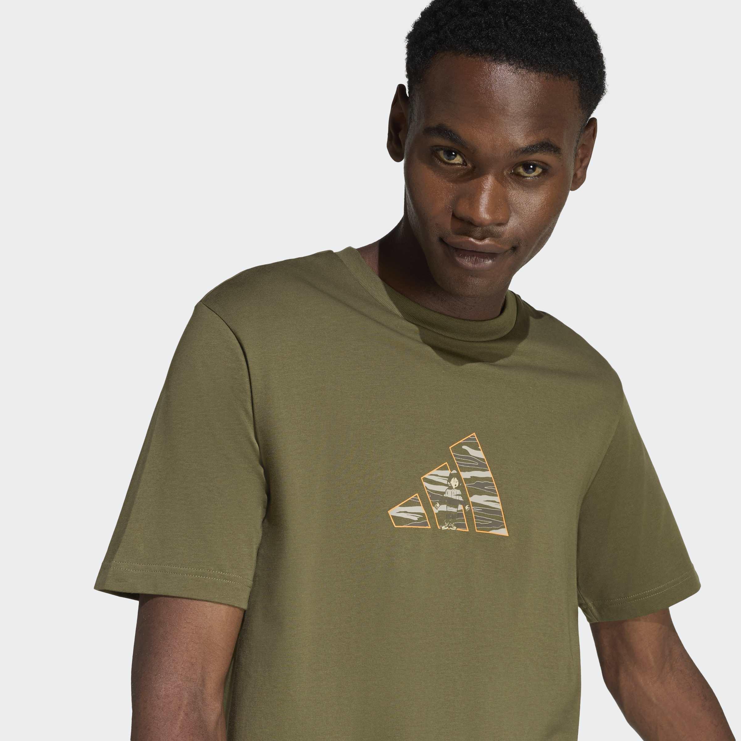 Camo Explorer Graphic T-Shirt, Green, A701_ONE, large image number 2