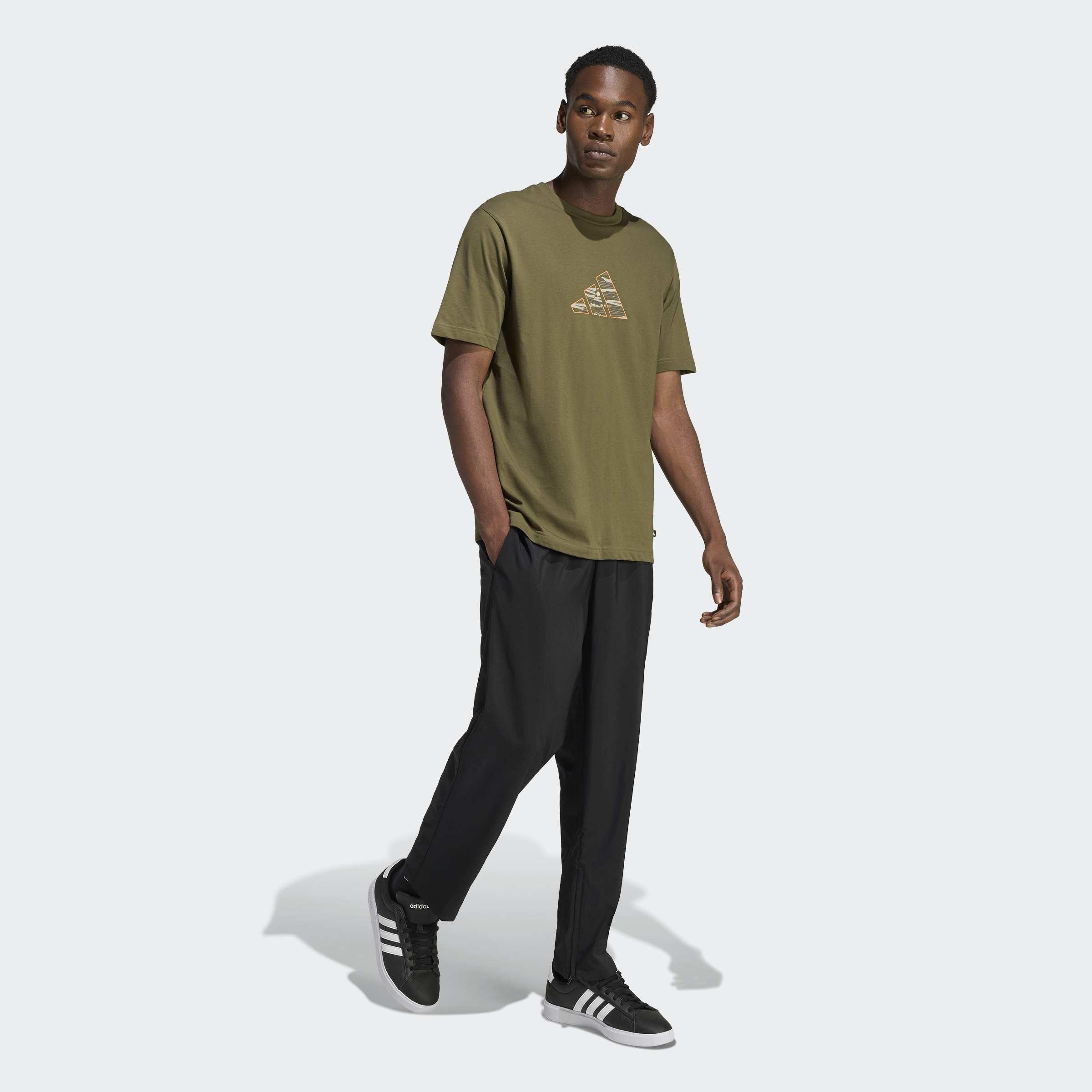 Camo Explorer Graphic T-Shirt, Green, A701_ONE, large image number 4