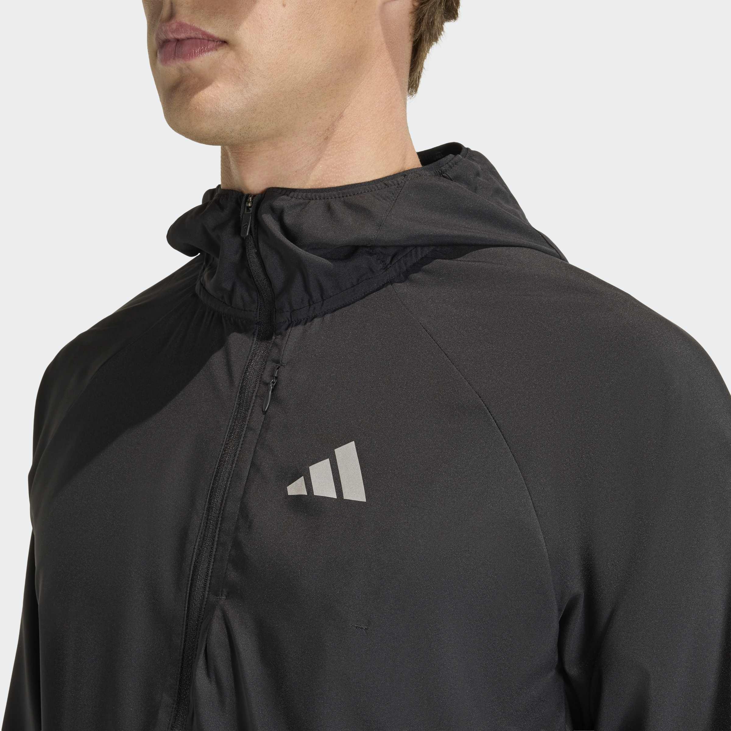 adi365 Running Essentials Jacket, Black, A701_ONE, large image number 3