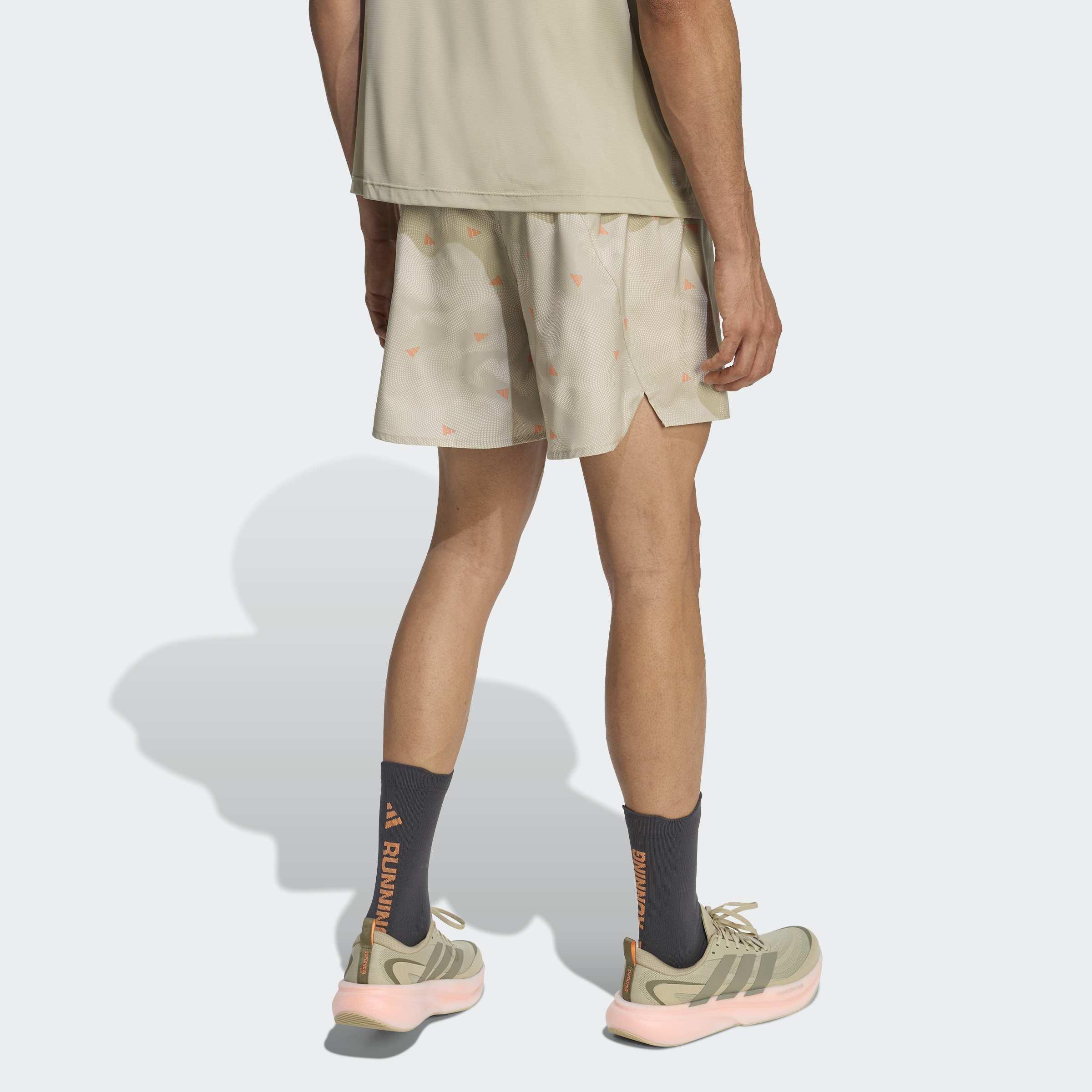 adi365 Running Essentials Brand Love Shorts, Beige