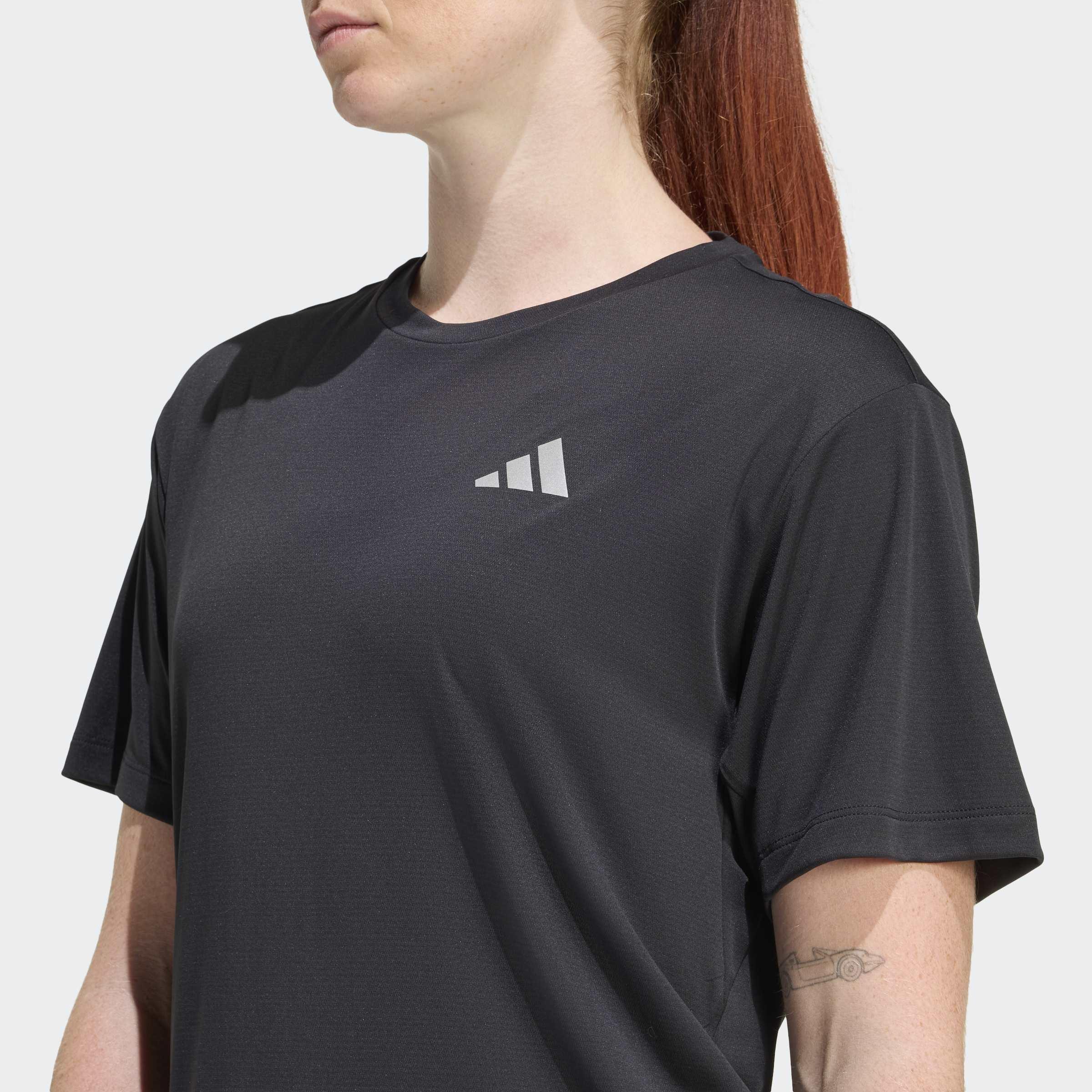 adi365 Running Essentials T-shirt, Black, A701_ONE, large image number 3