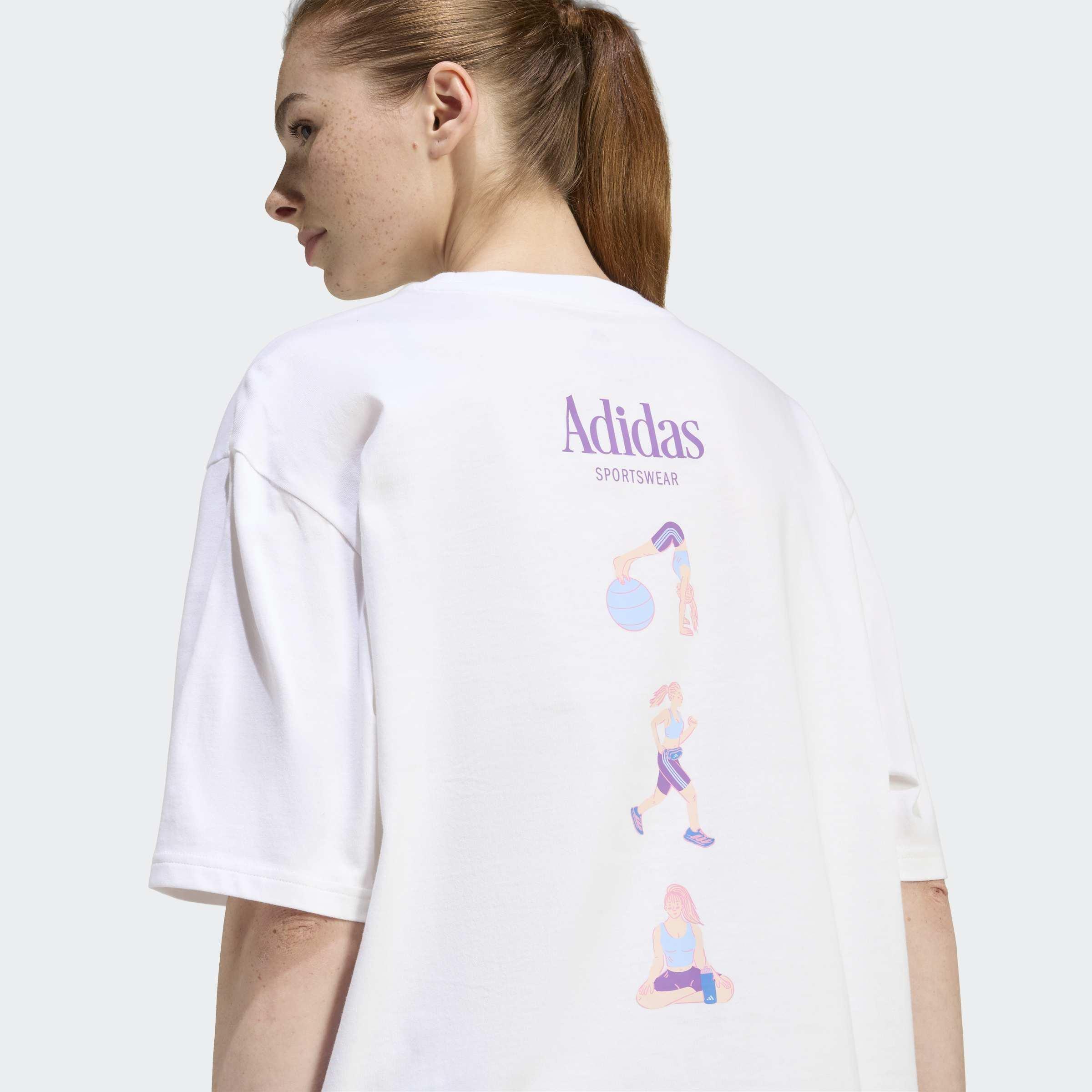 Soft Sports Graphic Tshirt, White, A701_ONE, large image number 2