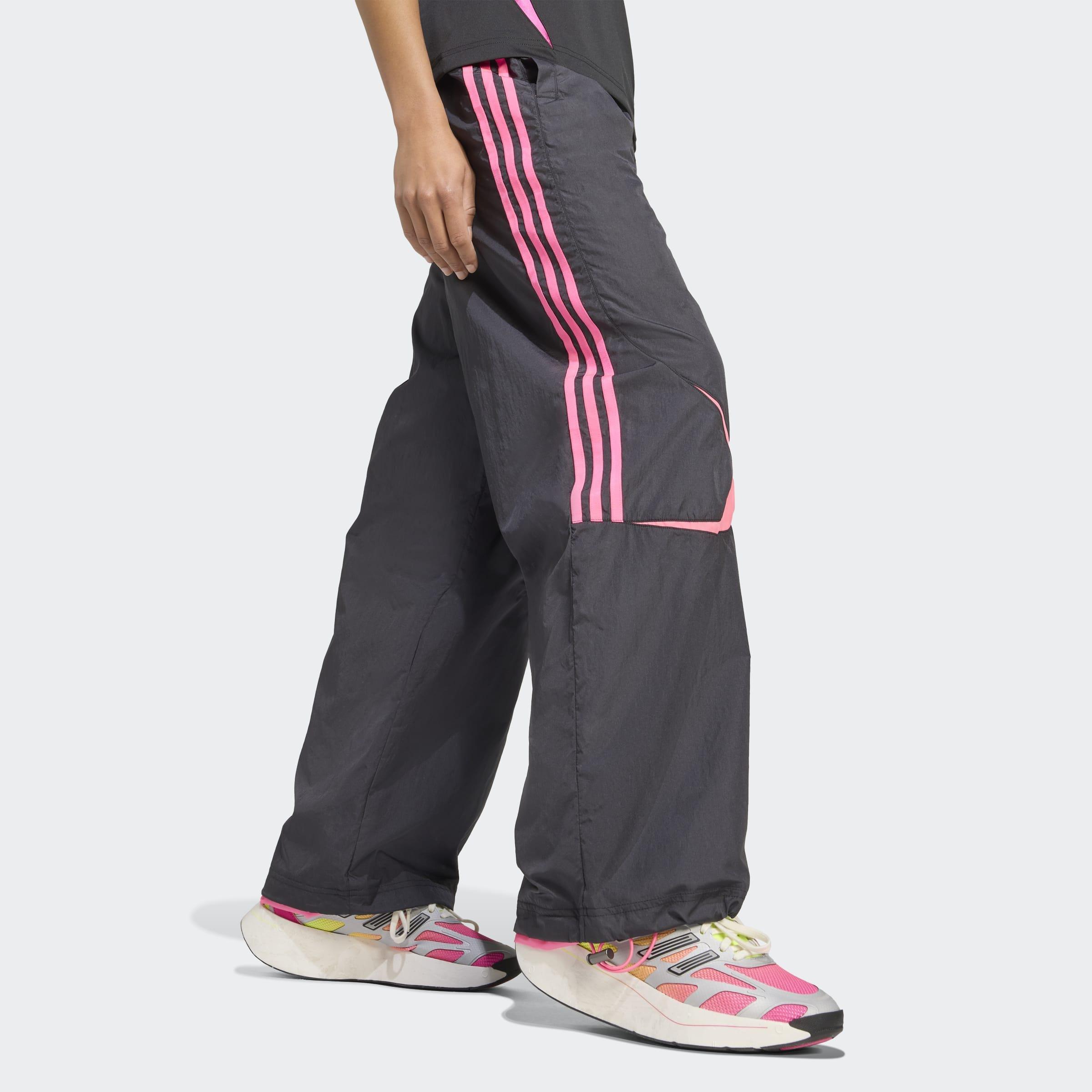 Teamgeist Adicolor Oversized Track Tracksuit Bottoms, Black, A701_ONE, large image number 2