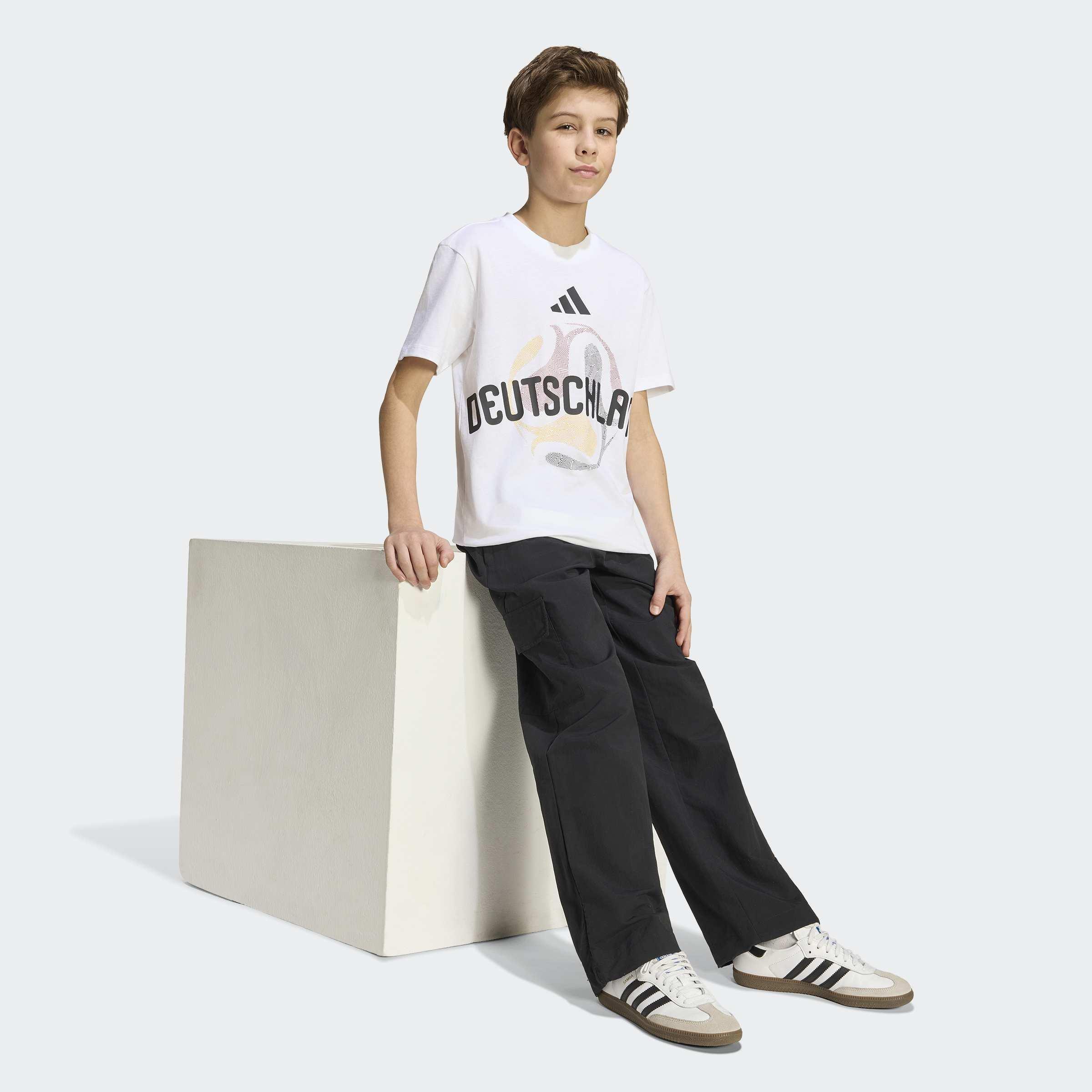 Kids Unisex FIFA World Cup 26 Germany T-Shirt, White, A701_ONE, large image number 6