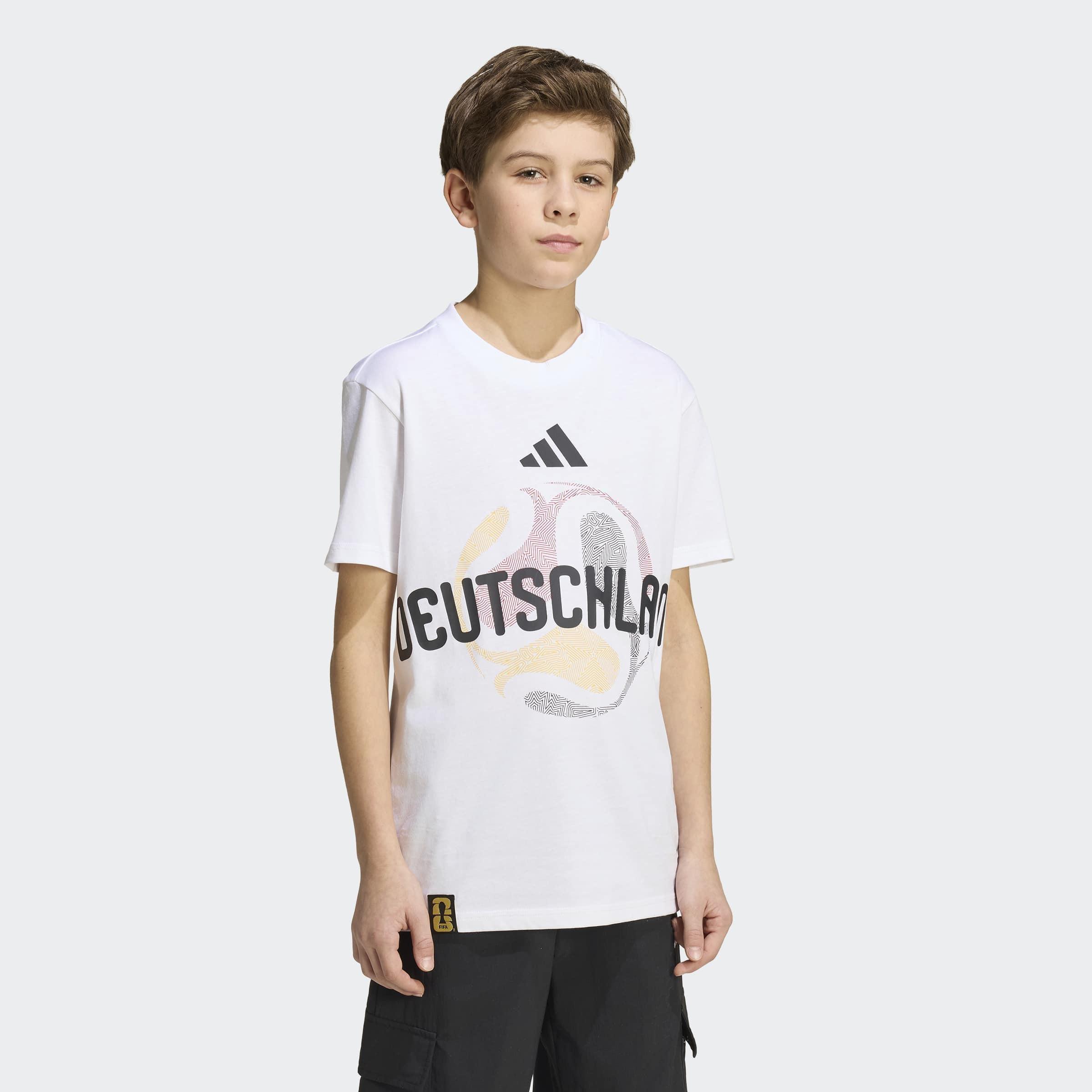 Kids Unisex FIFA World Cup 26 Germany T-Shirt, White, A701_ONE, large image number 7