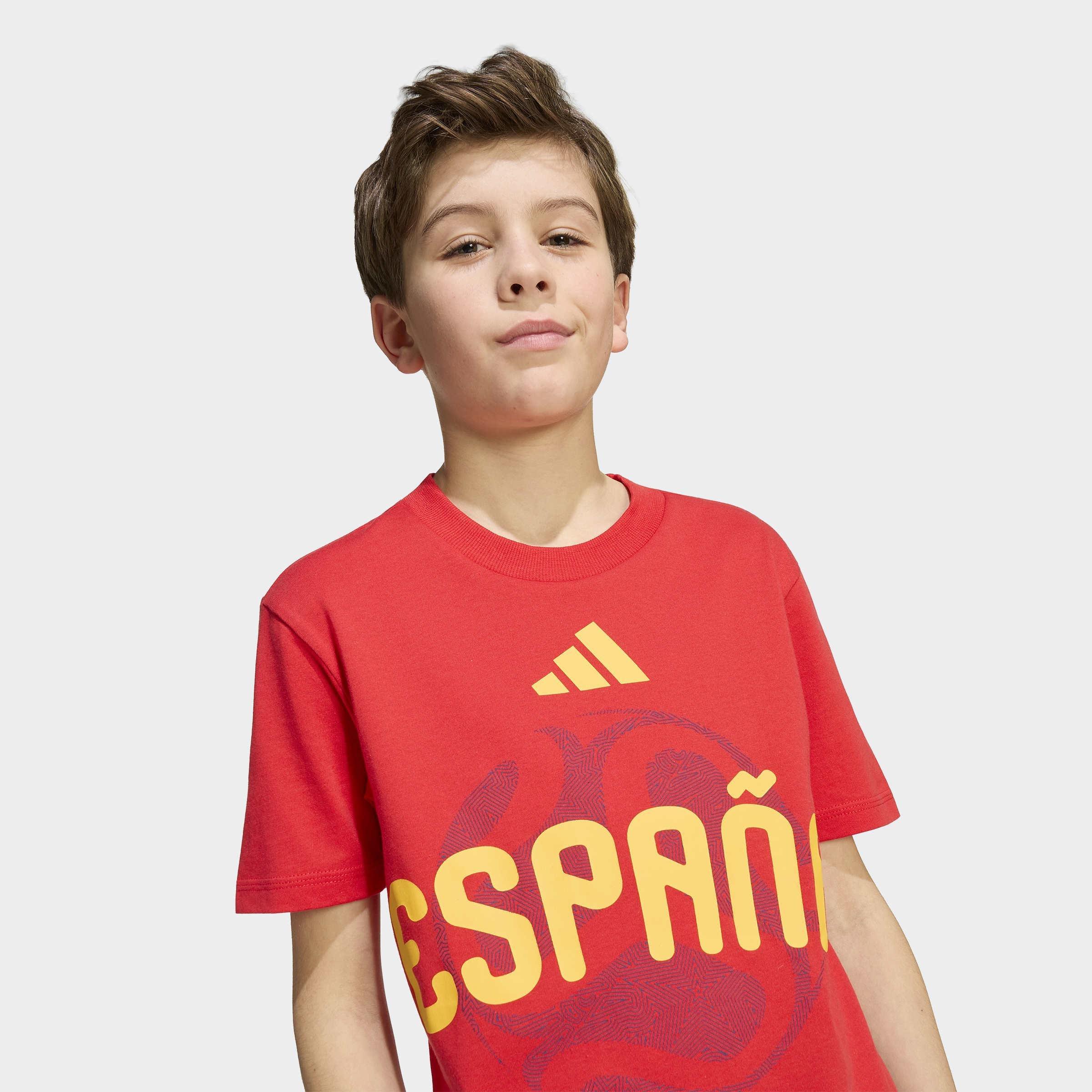 Kids Unisex FIFA World Cup 26 Spain T-Shirt, Red, A701_ONE, large image number 3
