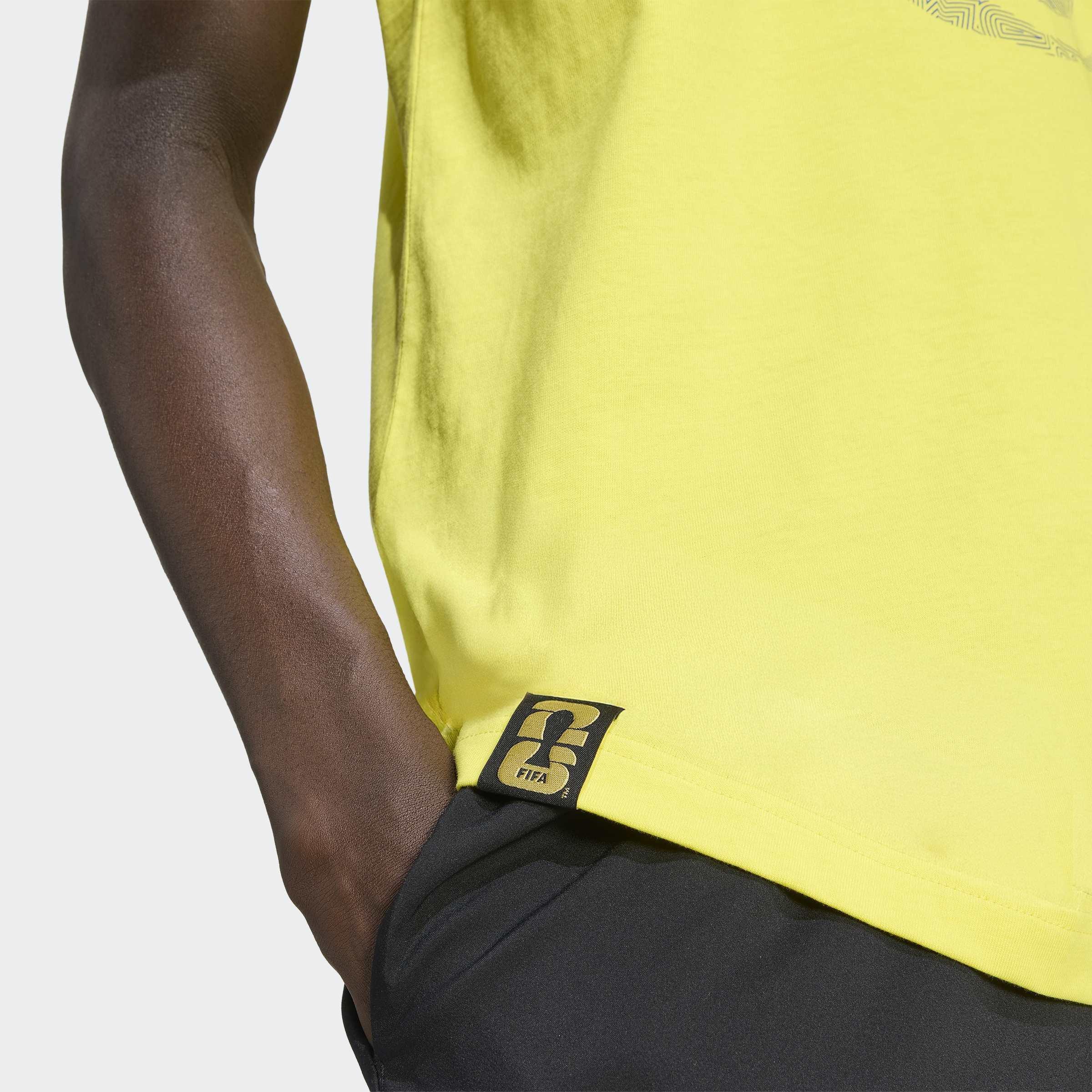FIFA World Cup 26 Brazil T-Shirt, Yellow, A701_ONE, large image number 2