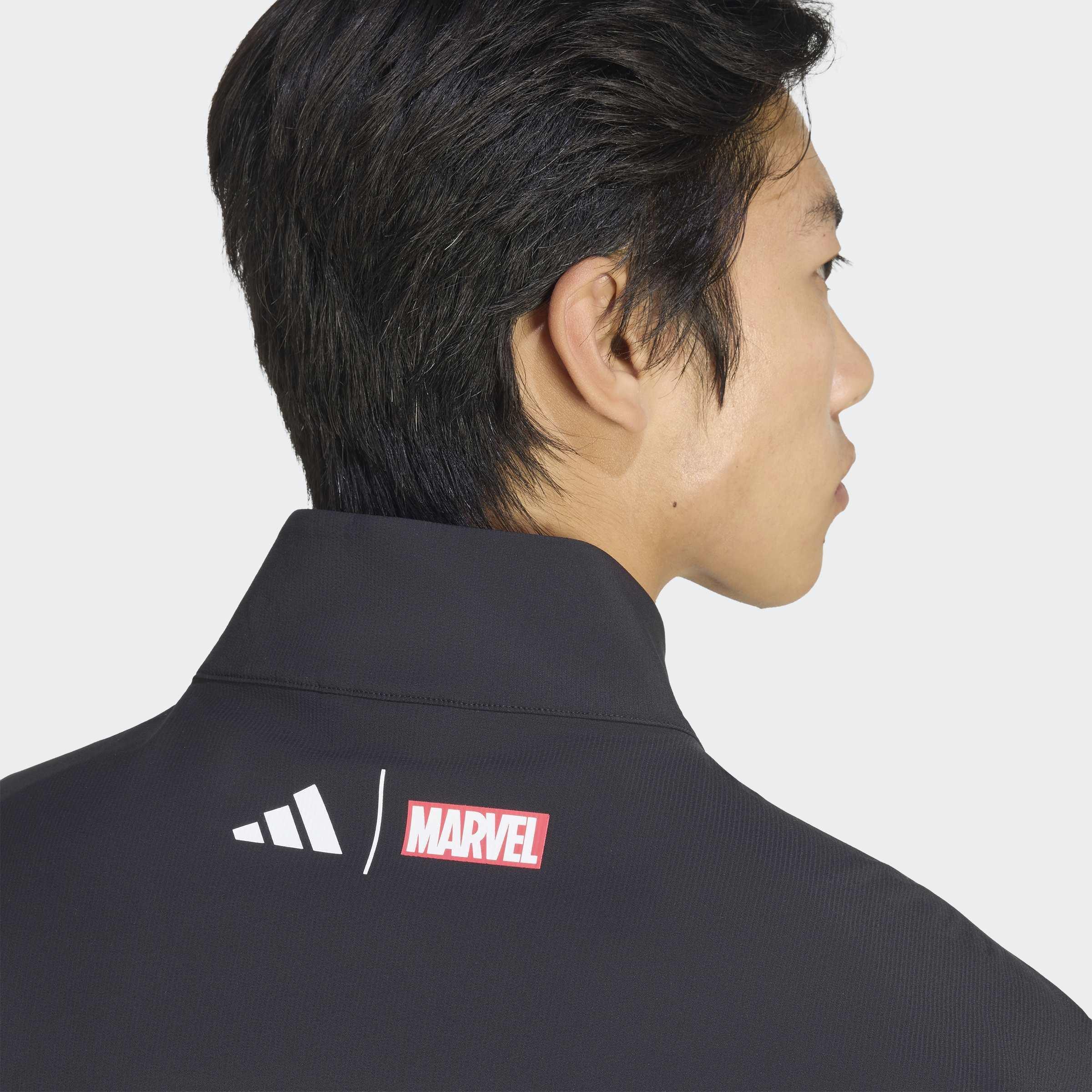 Adidas Real Madrid Avengers Z.N.E. Anthem Jacket, Black, A701_ONE, large image number 3