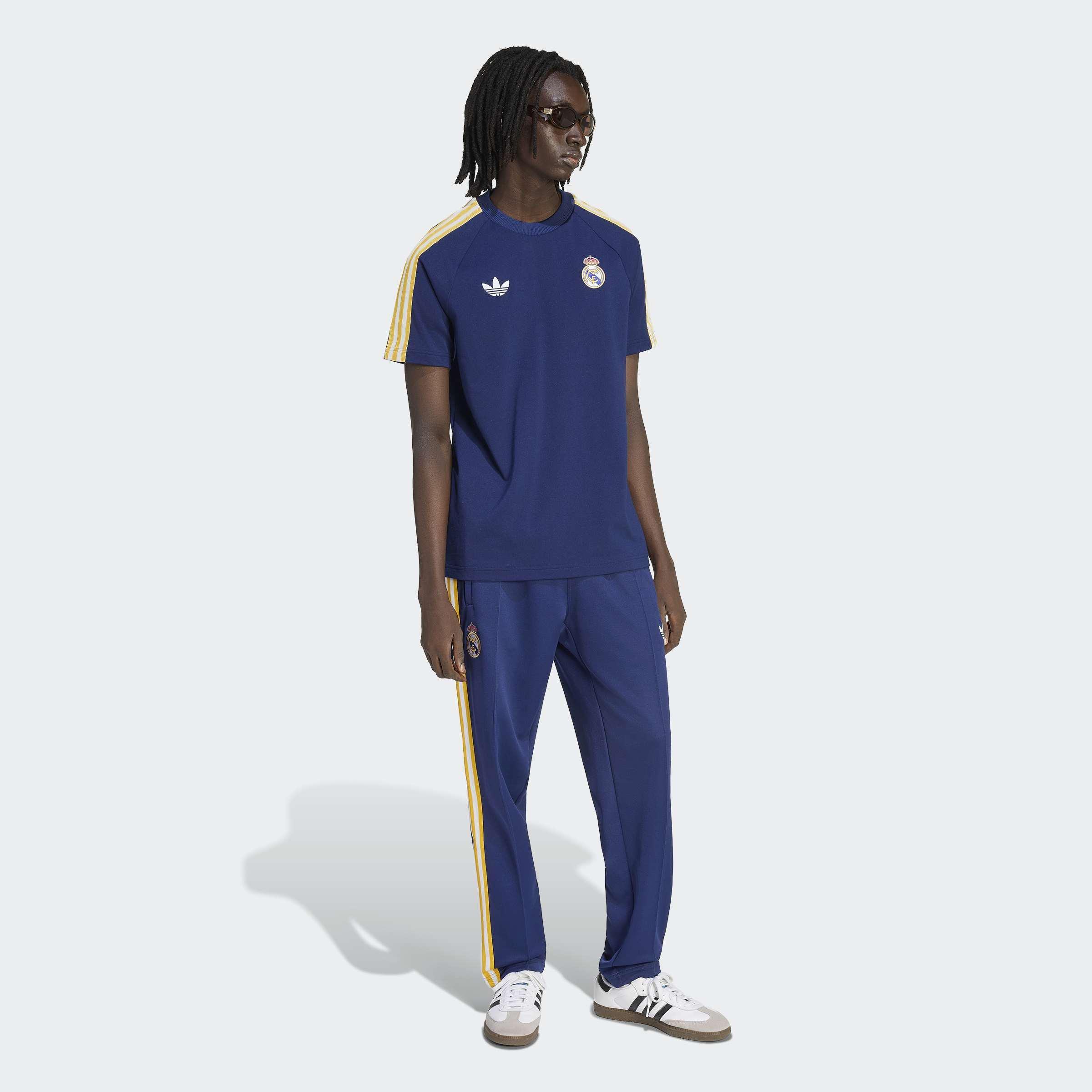 Real Madrid Originals Track Pants, Blue, A701_ONE, large image number 4