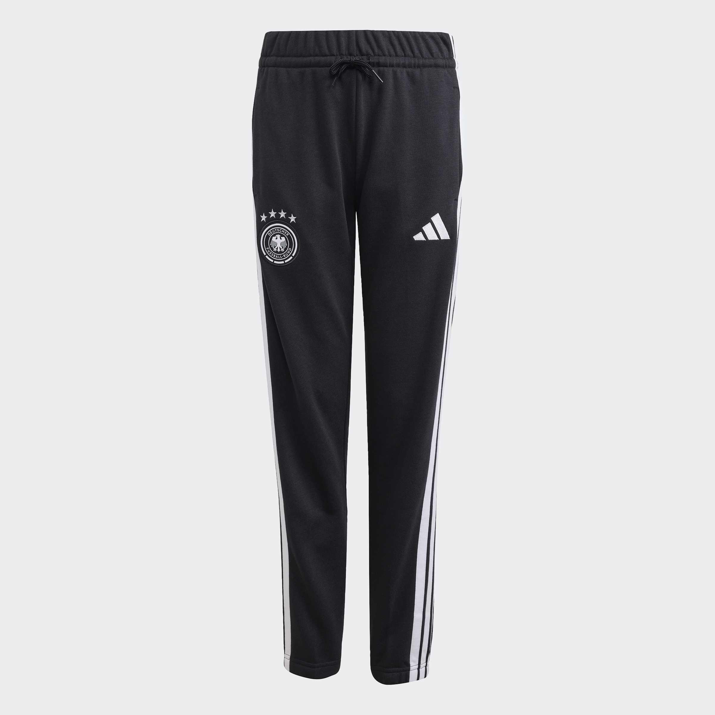 Kids Unisex Germany DNA Tracksuit Bottoms, Black