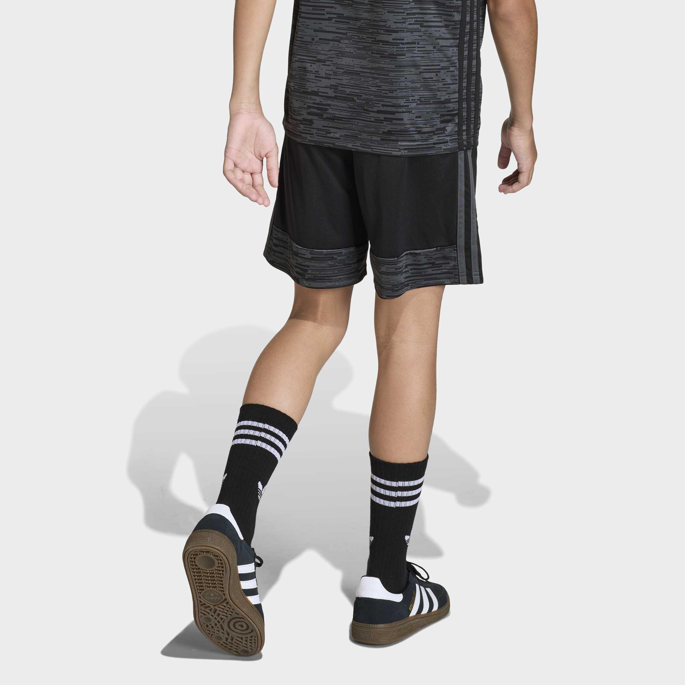 Kids Unisex Tiro25 Essentials Shorts, Black, A701_ONE, large image number 1