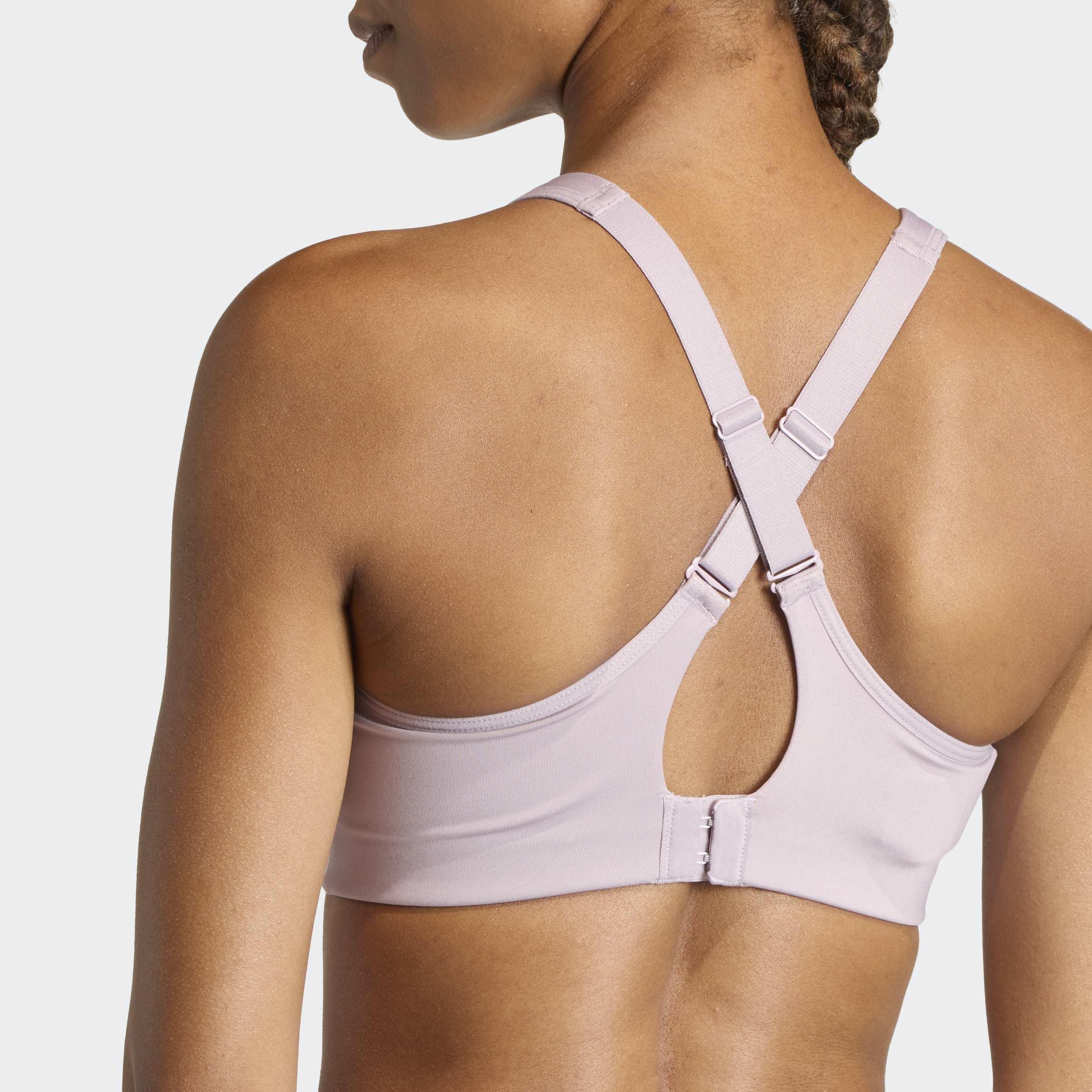 Optime Workout High Support Bra, Purple, A701_ONE, large image number 5