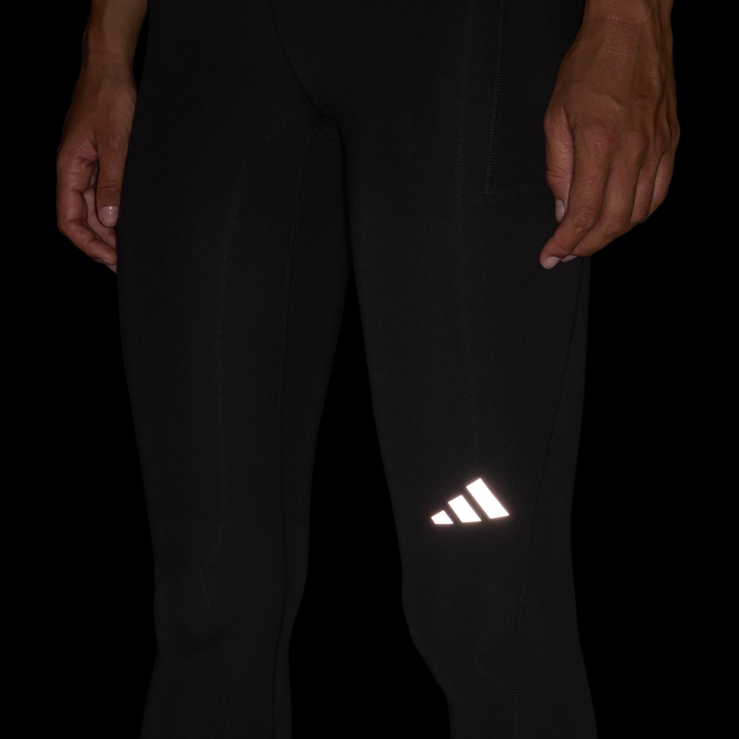 adi365 Climacool Running 7/8 Leggings, Black, A701_ONE, large image number 3
