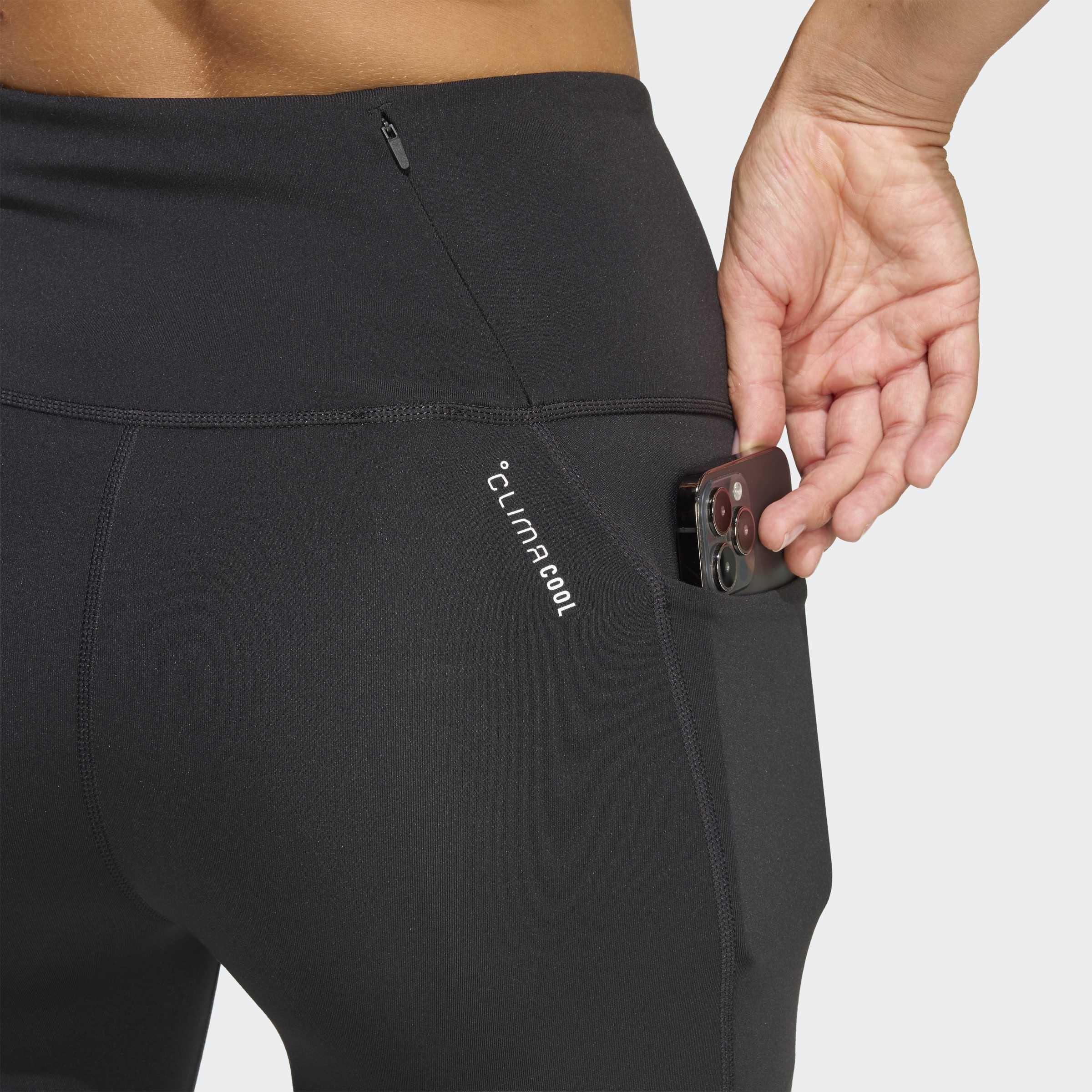 adi365 Climacool Running 7/8 Leggings, Black, A701_ONE, large image number 4