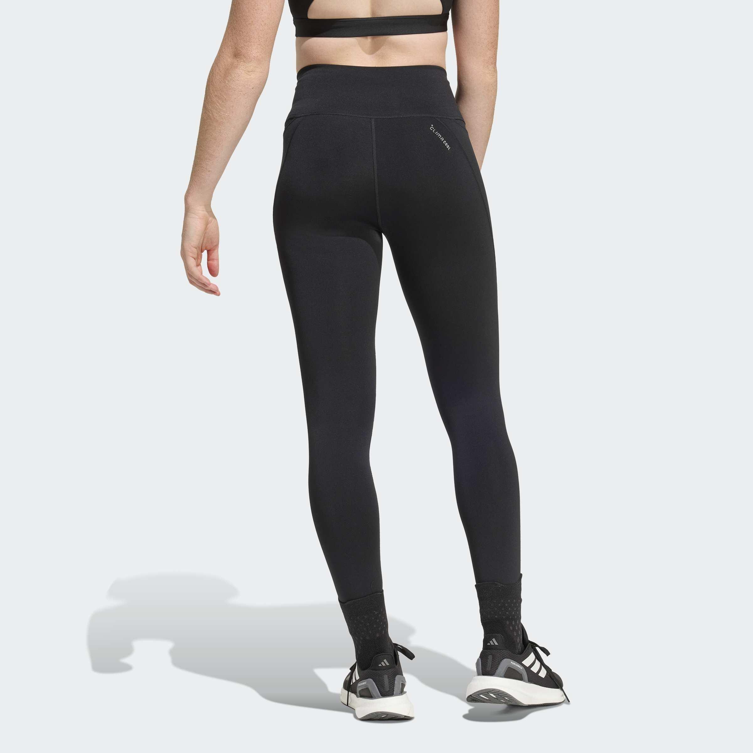 Run Essentials Full Length Leggings, Black