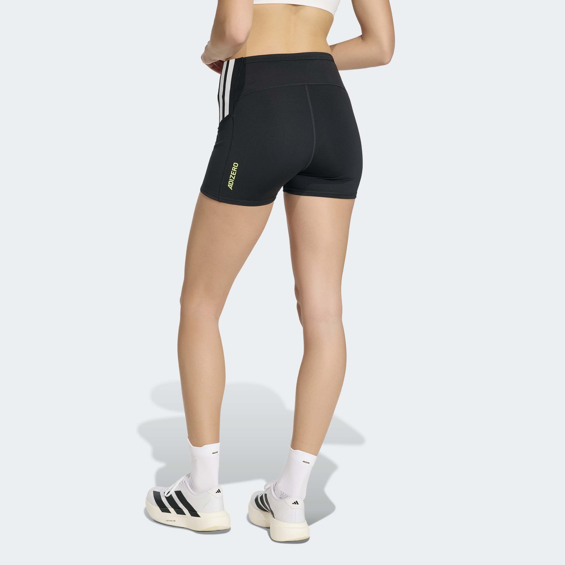 Adizero Short Leggings, Black