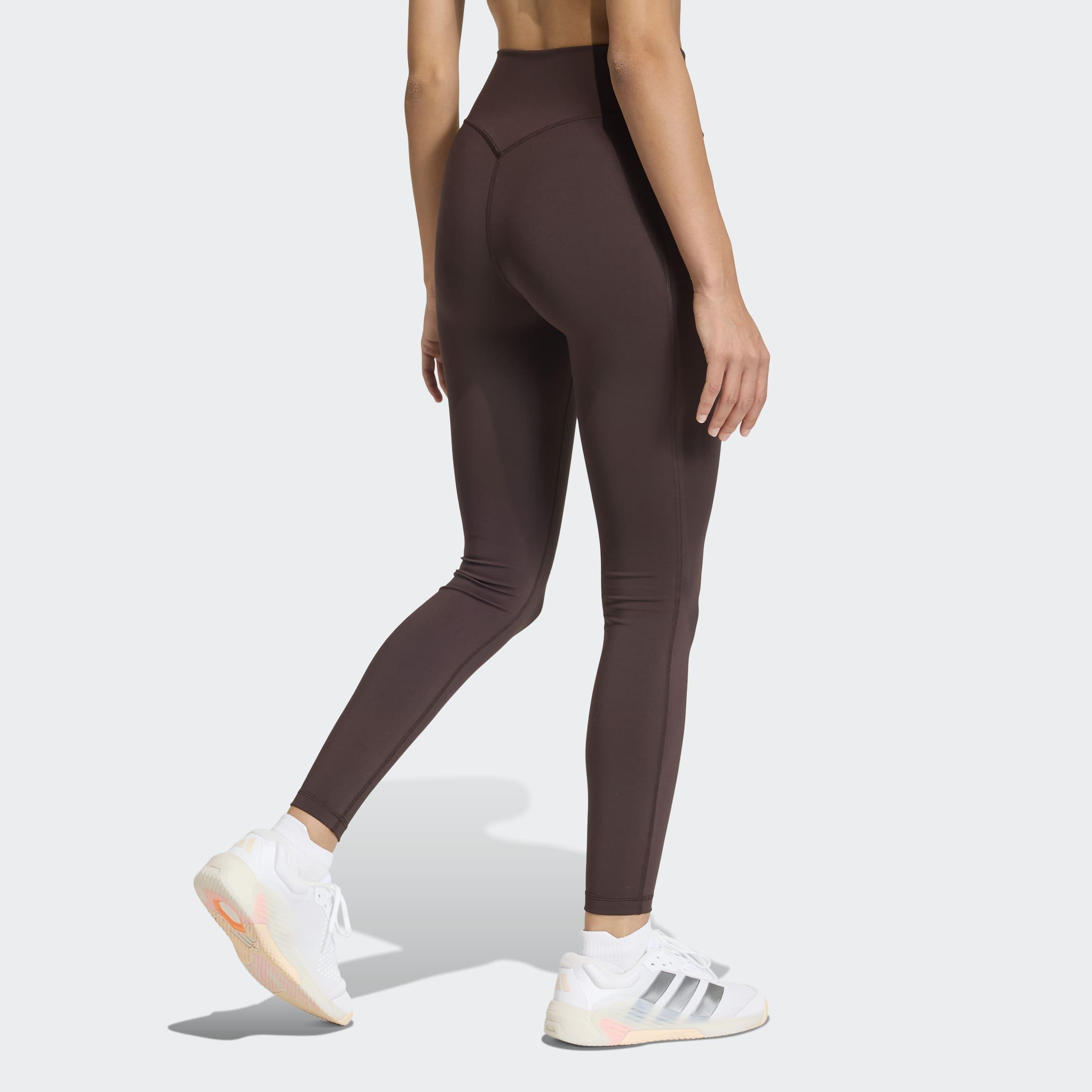Optime Workout Full Length Leggings, Brown, A701_ONE, large image number 1