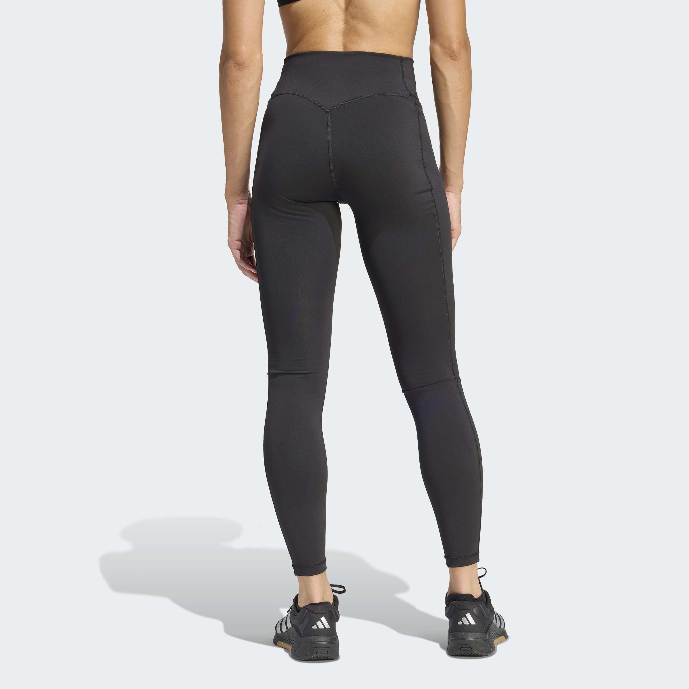 Optime Workout Full Length Leggings, Black, A701_ONE, large image number 1