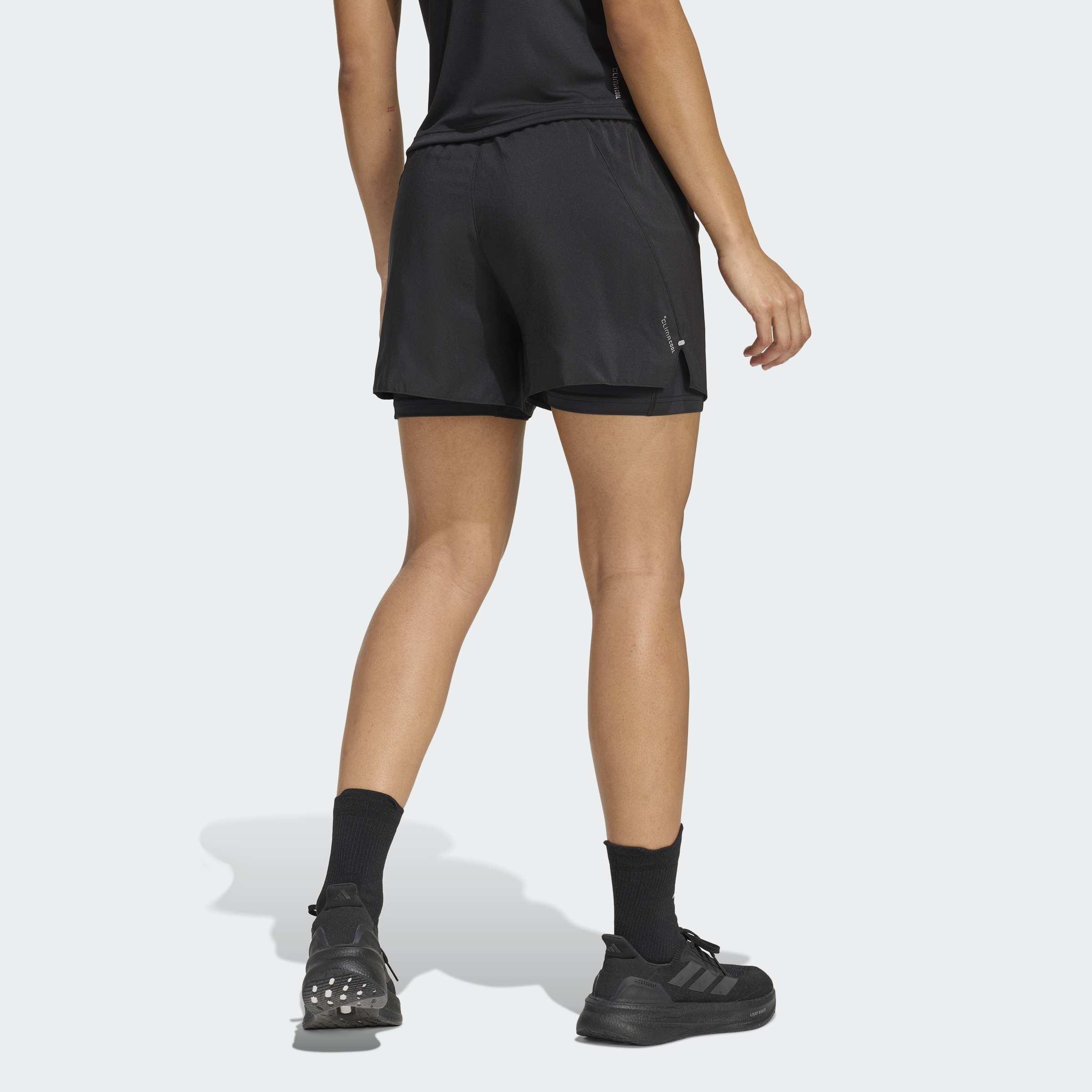 adi365 Running Essentials 2in1 Shorts, Black