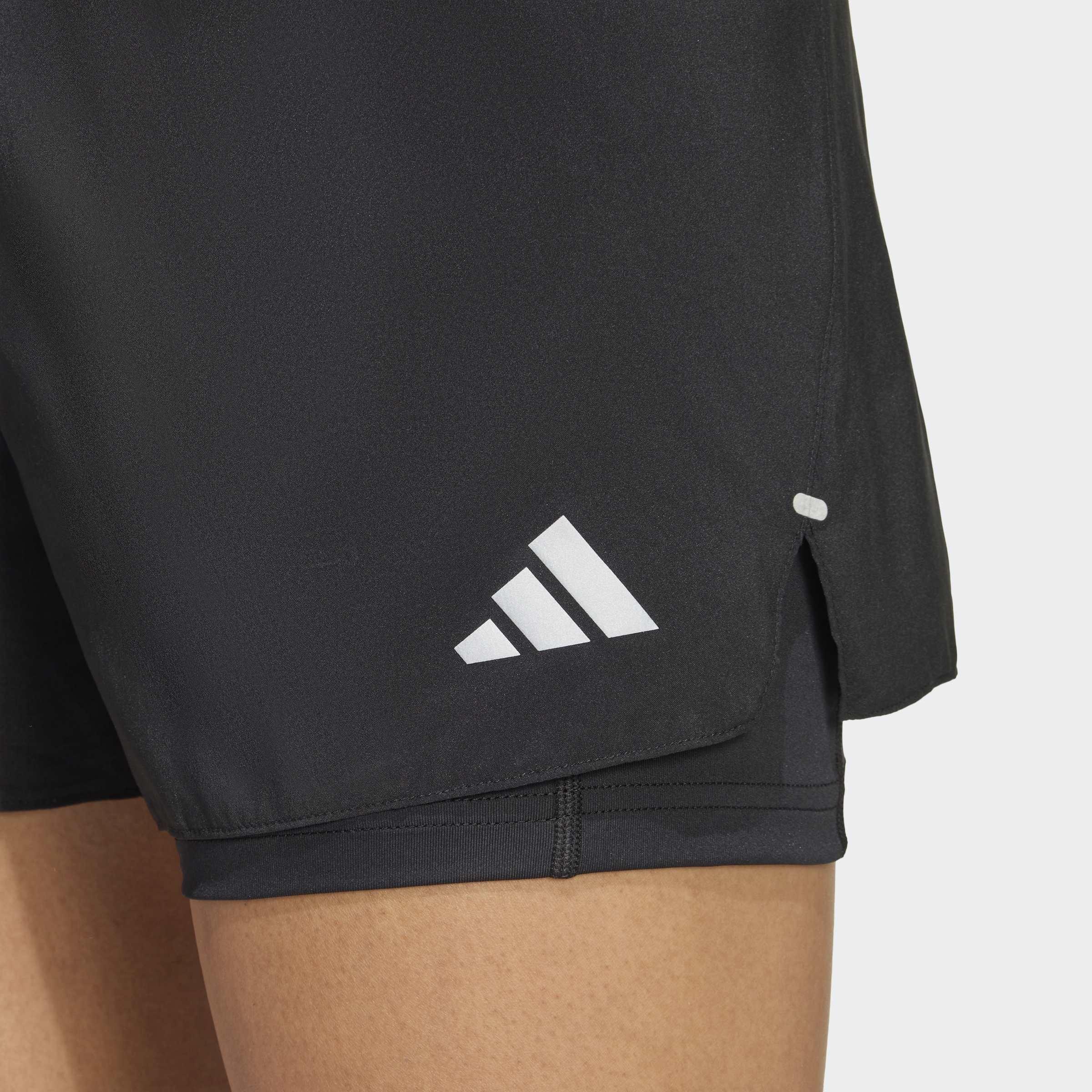 adi365 Running Essentials 2in1 Shorts, Black