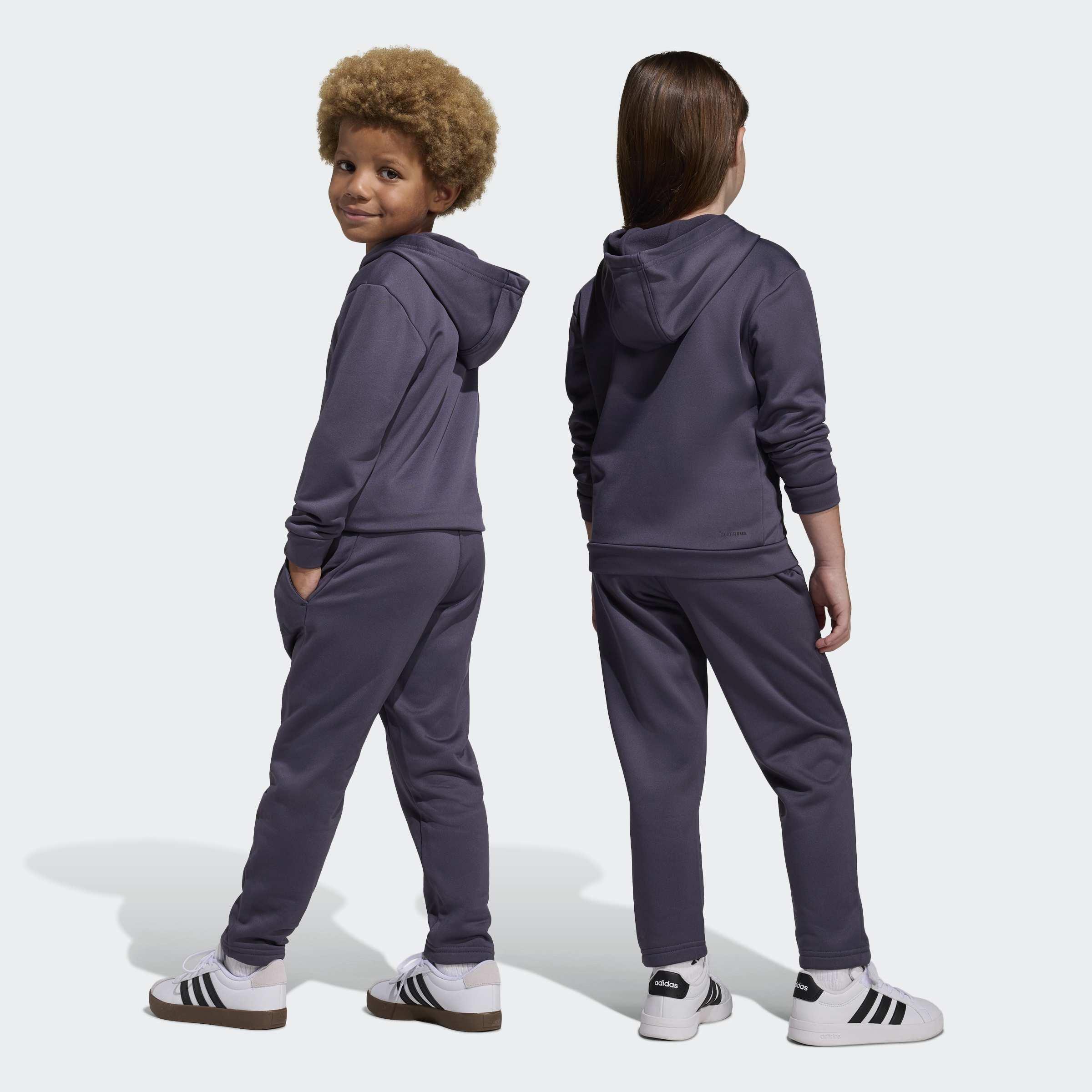 Kids Unisex Adidas Minecraft Training Jogger, Grey, A701_ONE, medium