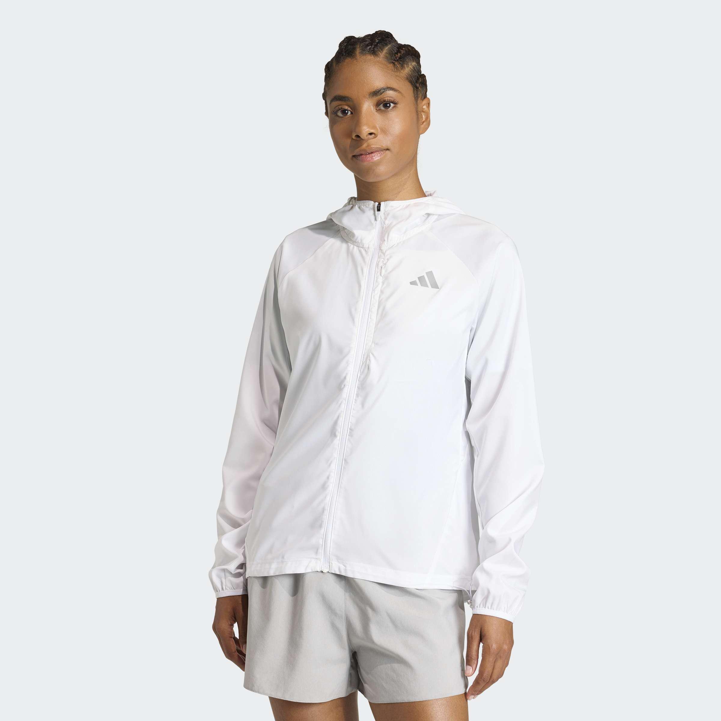 adi365 Running Essentials Jacket, White, A701_ONE, large image number 4