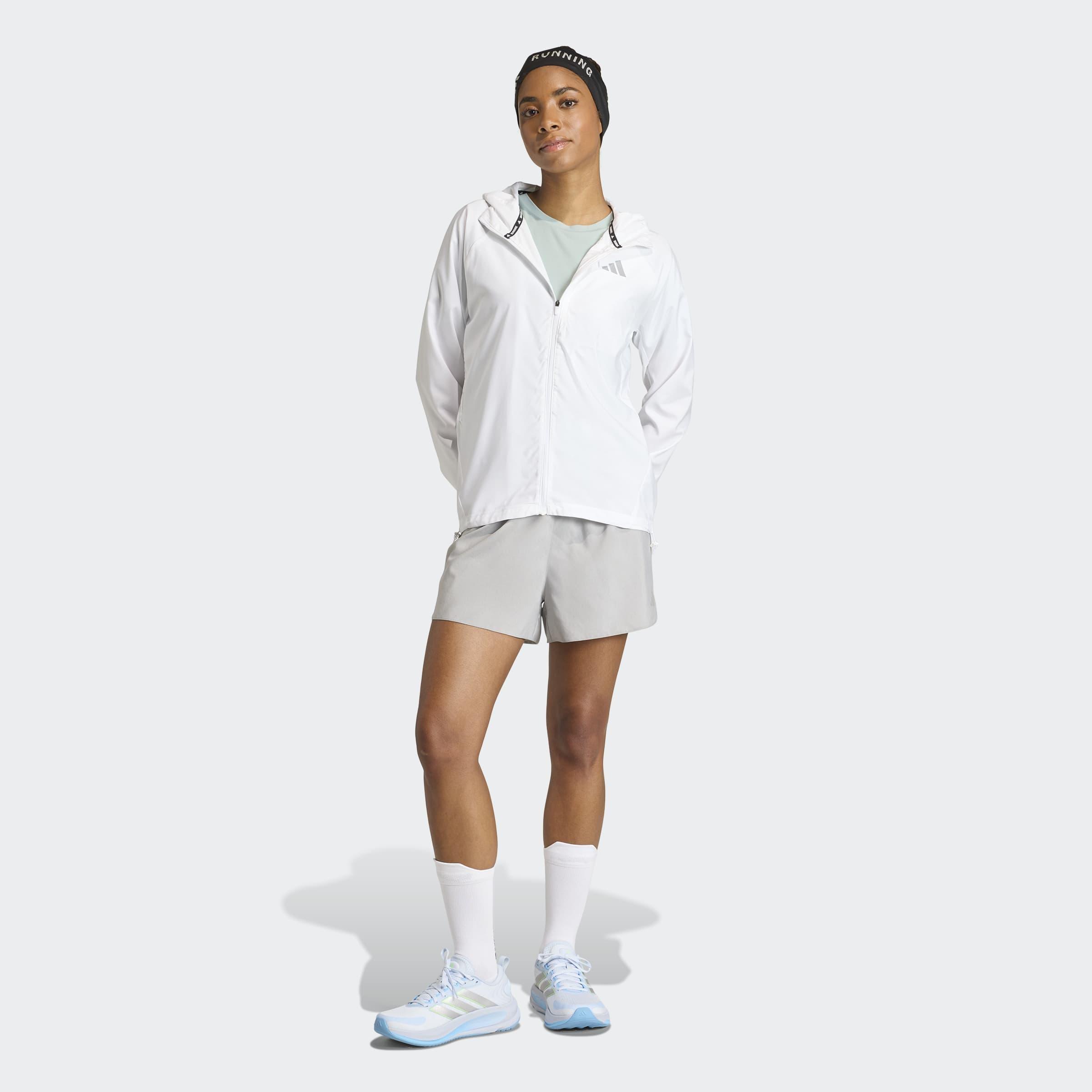 adi365 Running Essentials Jacket, White, A701_ONE, large image number 6