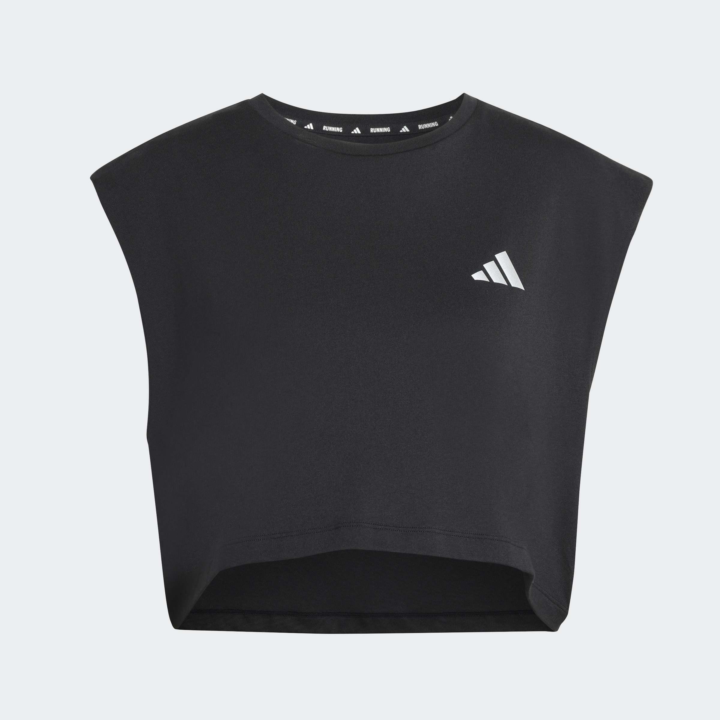 Adi365 Running Essentials Crop T-Shirt, Black
