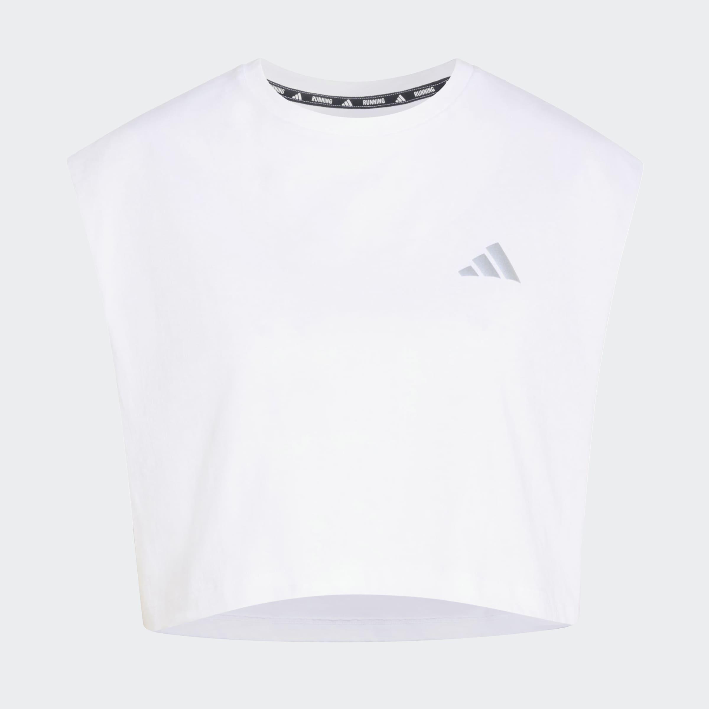 Adi365 Running Essentials Crop T-Shirt, White