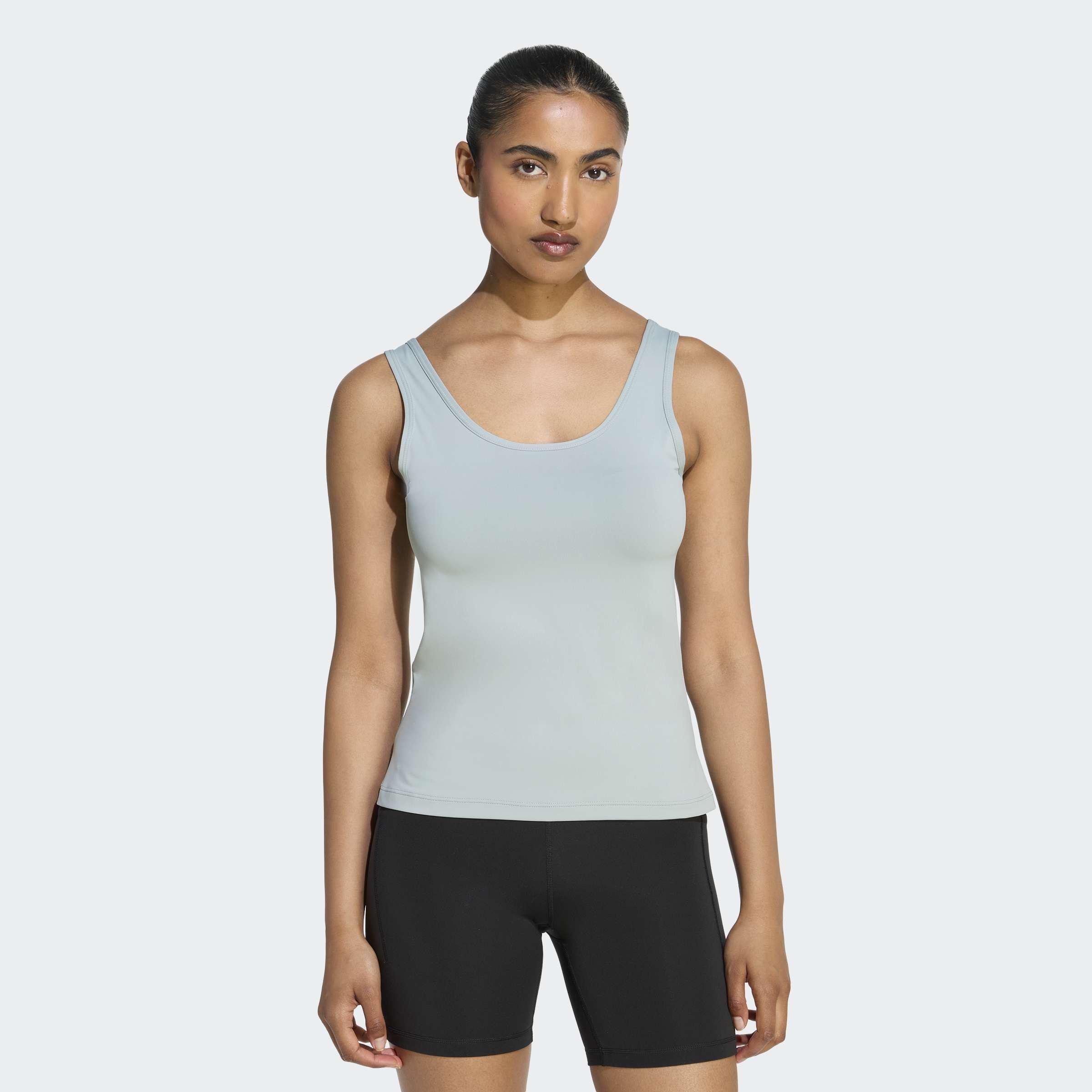 adi365 Running Essentials Camisole Tank Top, Green, A701_ONE, large image number 5
