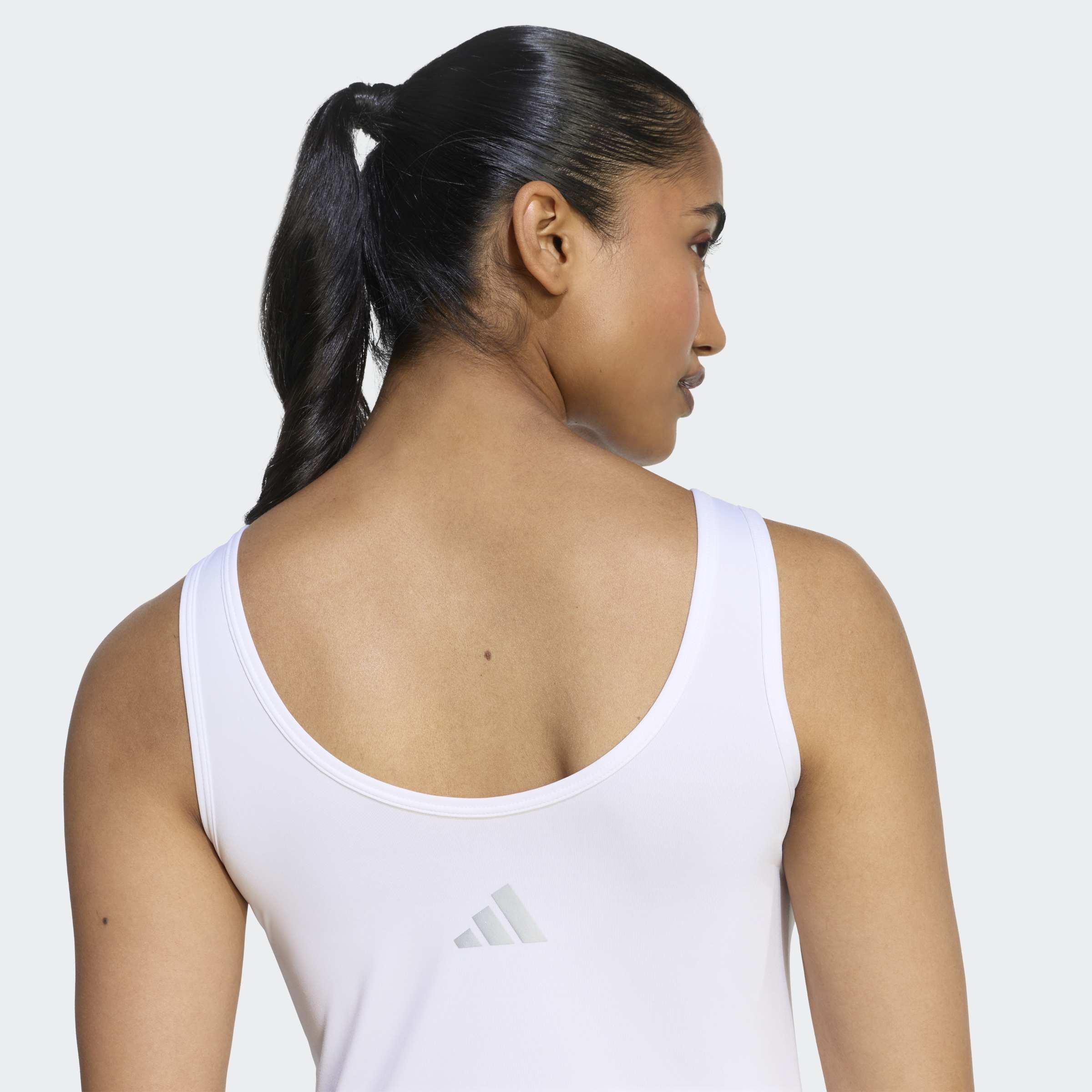 adi365 Running Essentials Camisole Tank Top, White, A701_ONE, large image number 3