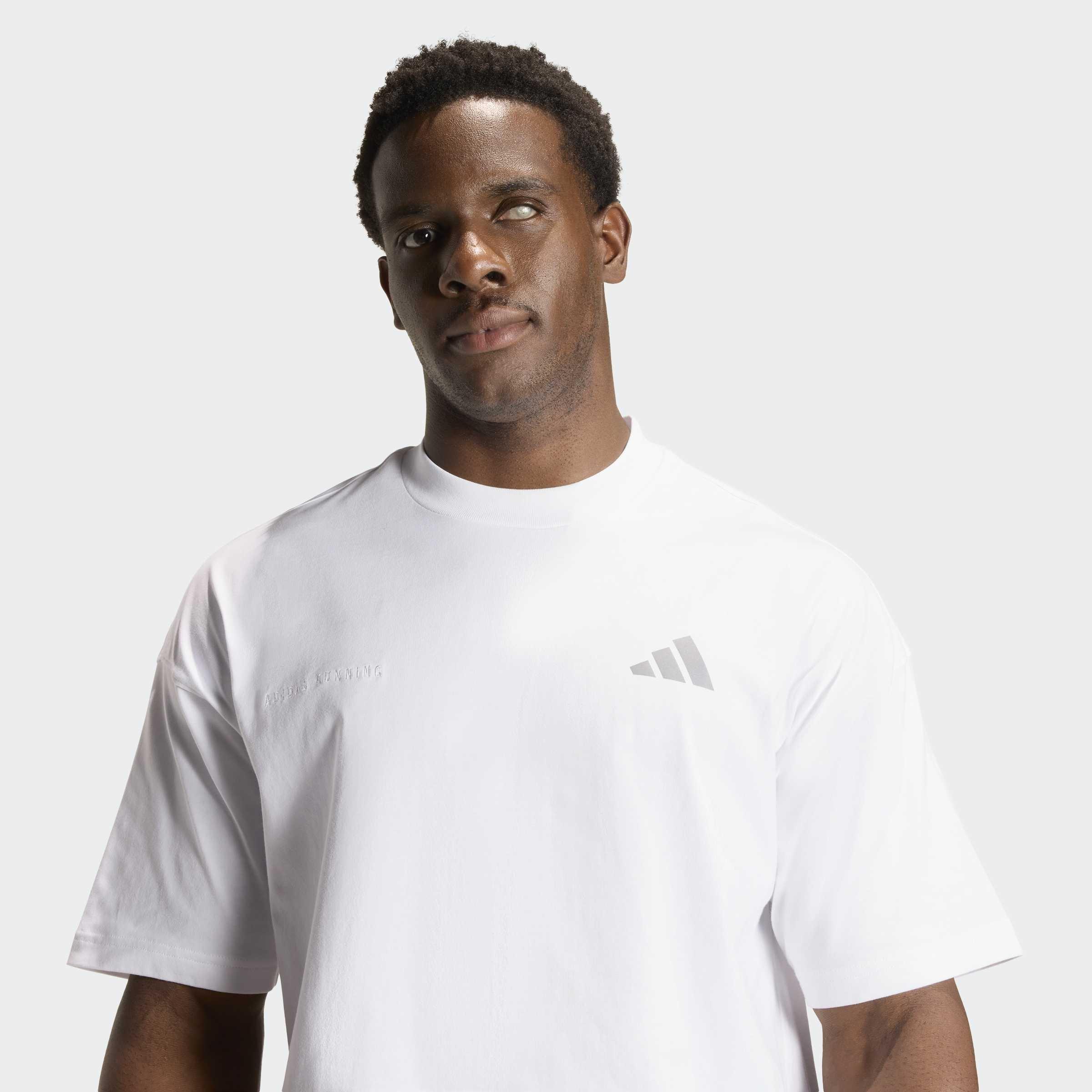 Unisex Adi365 Cheering T-Shirt, White, A701_ONE, large image number 2