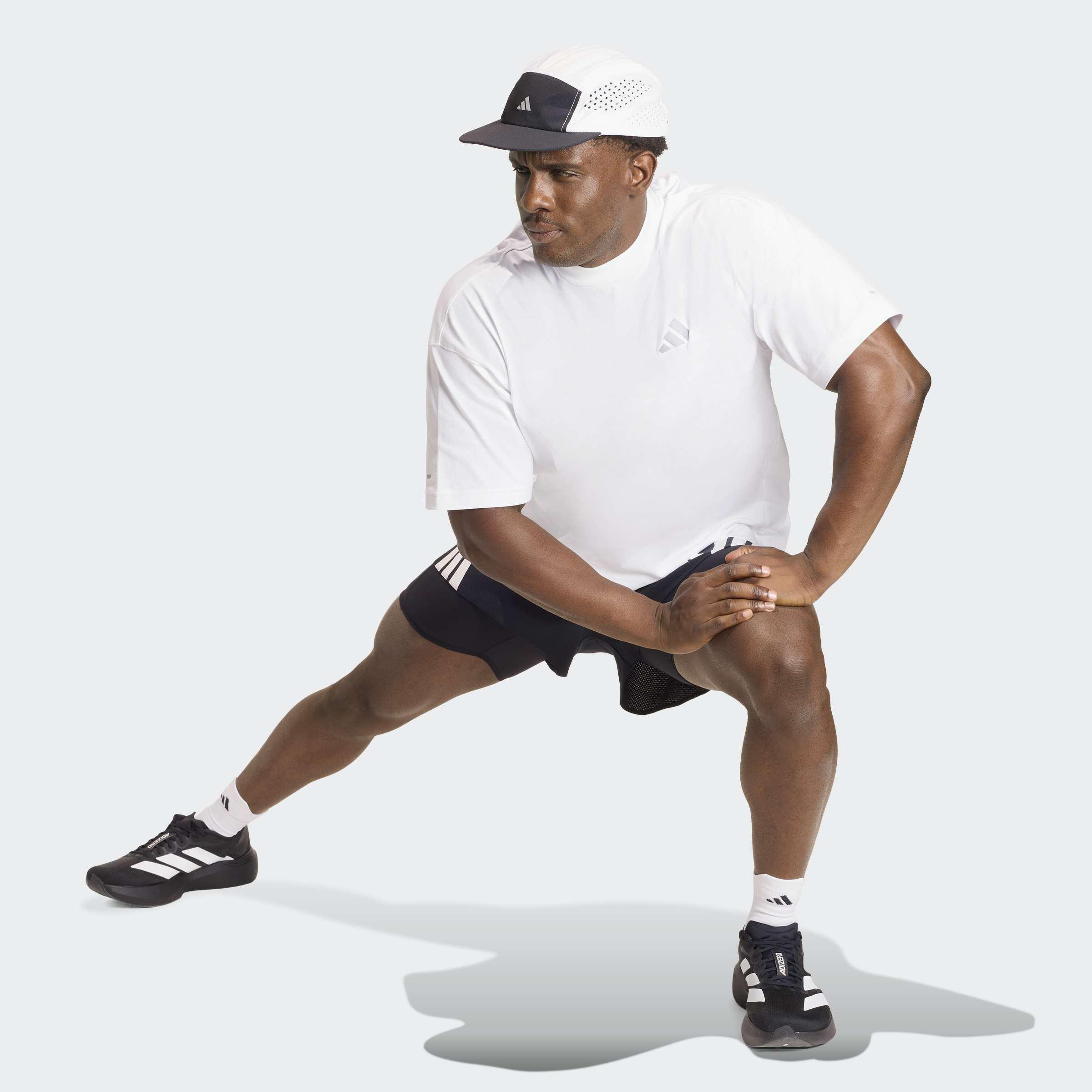 Unisex Adi365 Cheering T-Shirt, White, A701_ONE, large image number 4