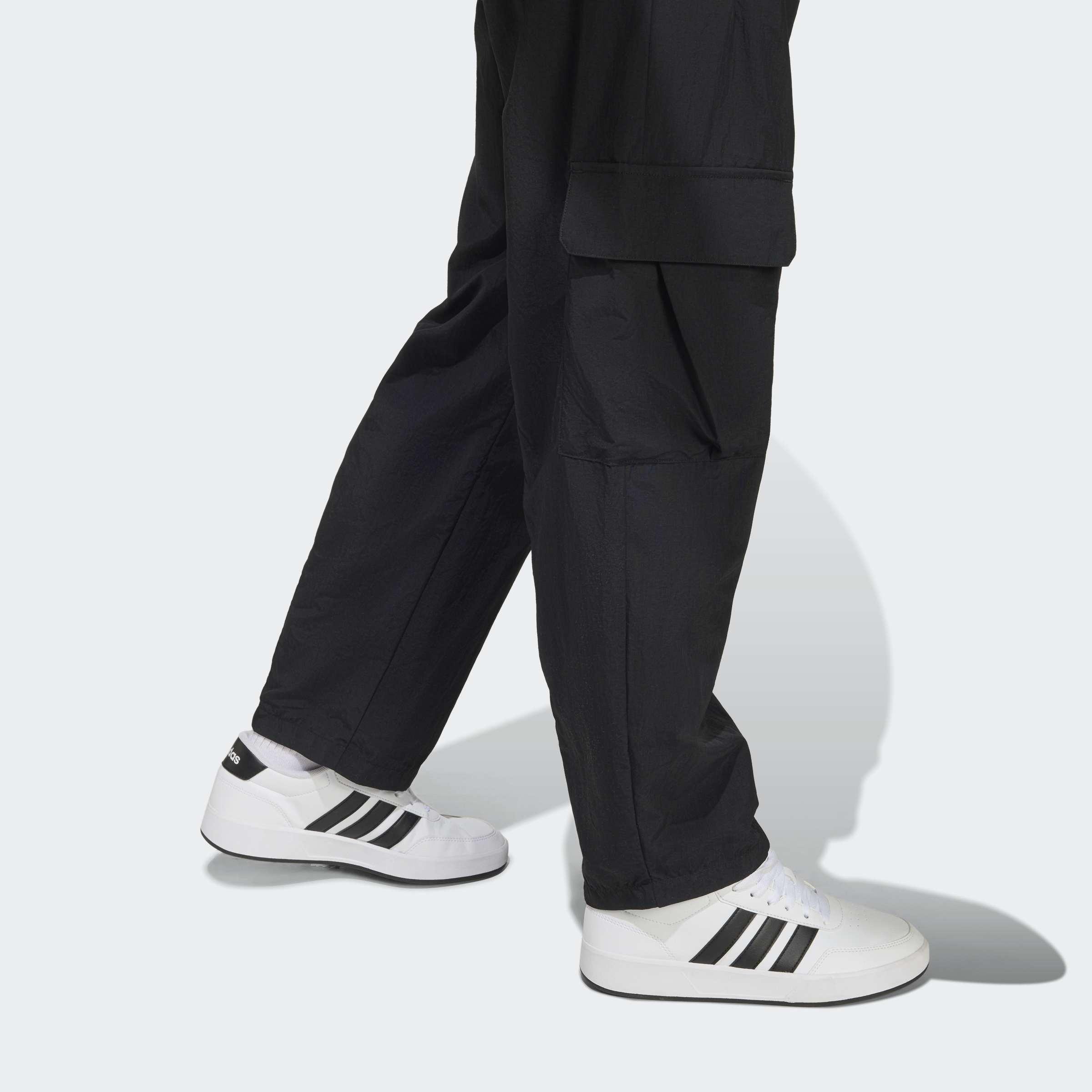 Kids Unisex Future Icons Cargo O-Shaped Longer Length Pant, Black, A701_ONE, large image number 4