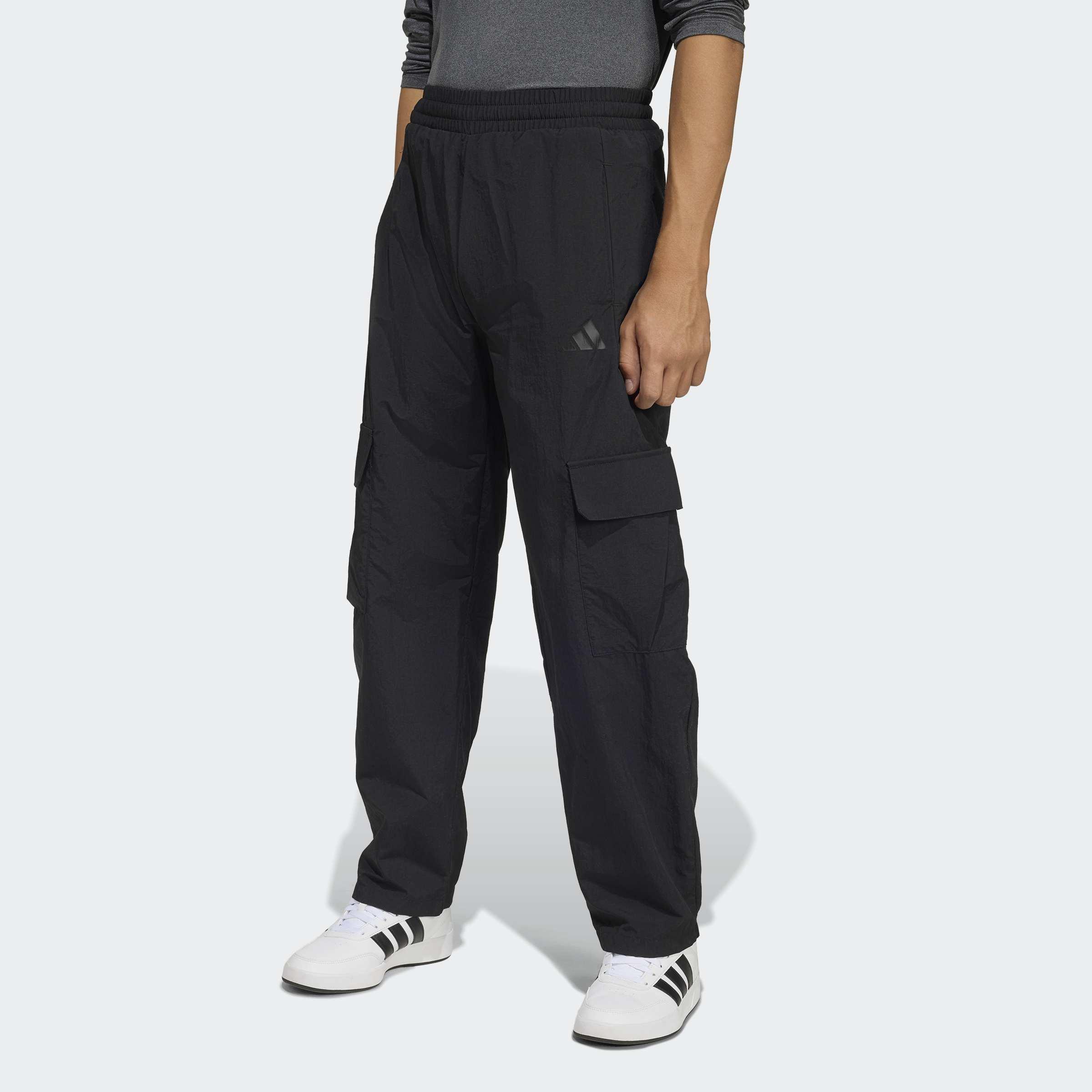 Kids Unisex Future Icons Cargo O-Shaped Longer Length Pant, Black, A701_ONE, large image number 7