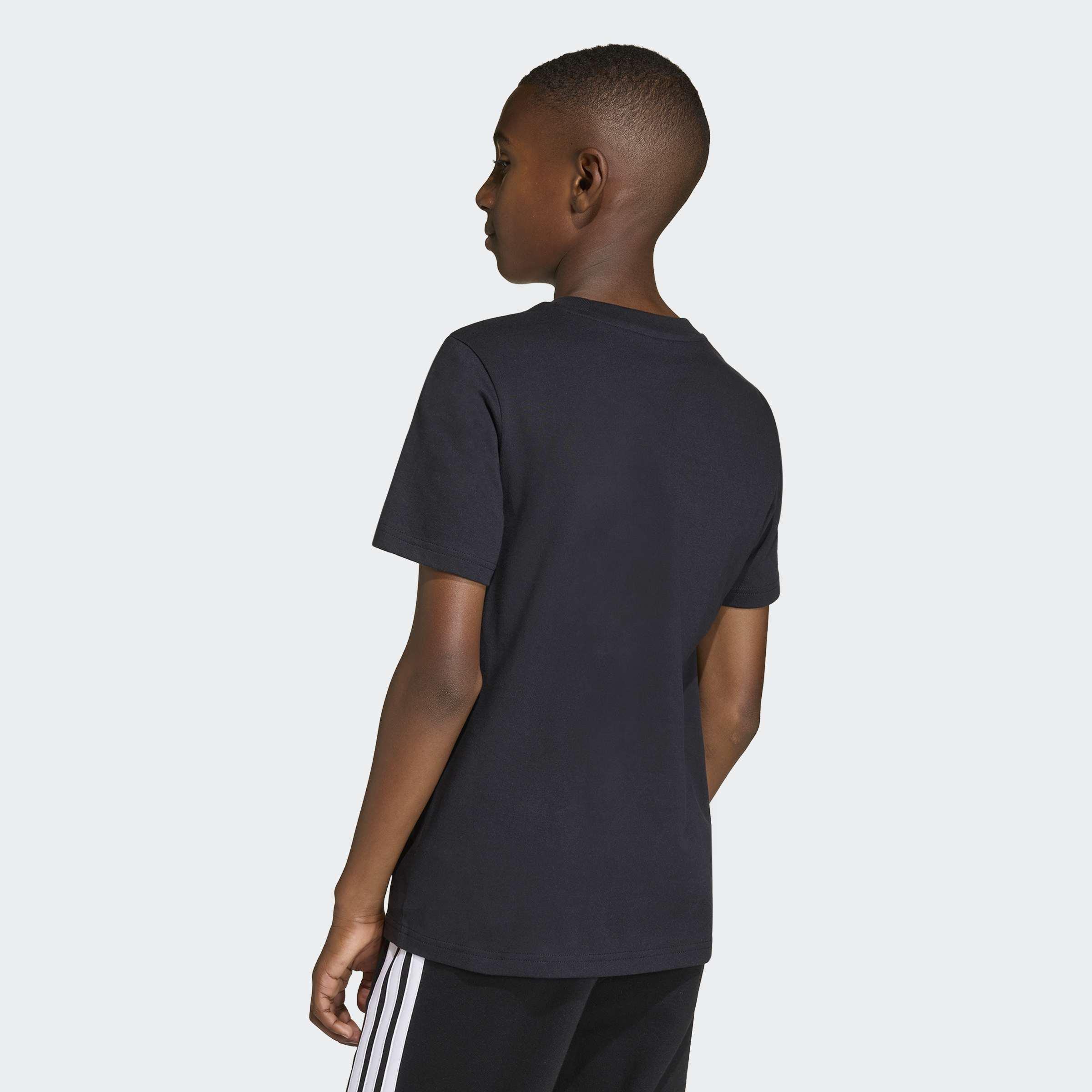 Kids Unisex Adrenaline Aesthetic Graphic T-Shirt, Black