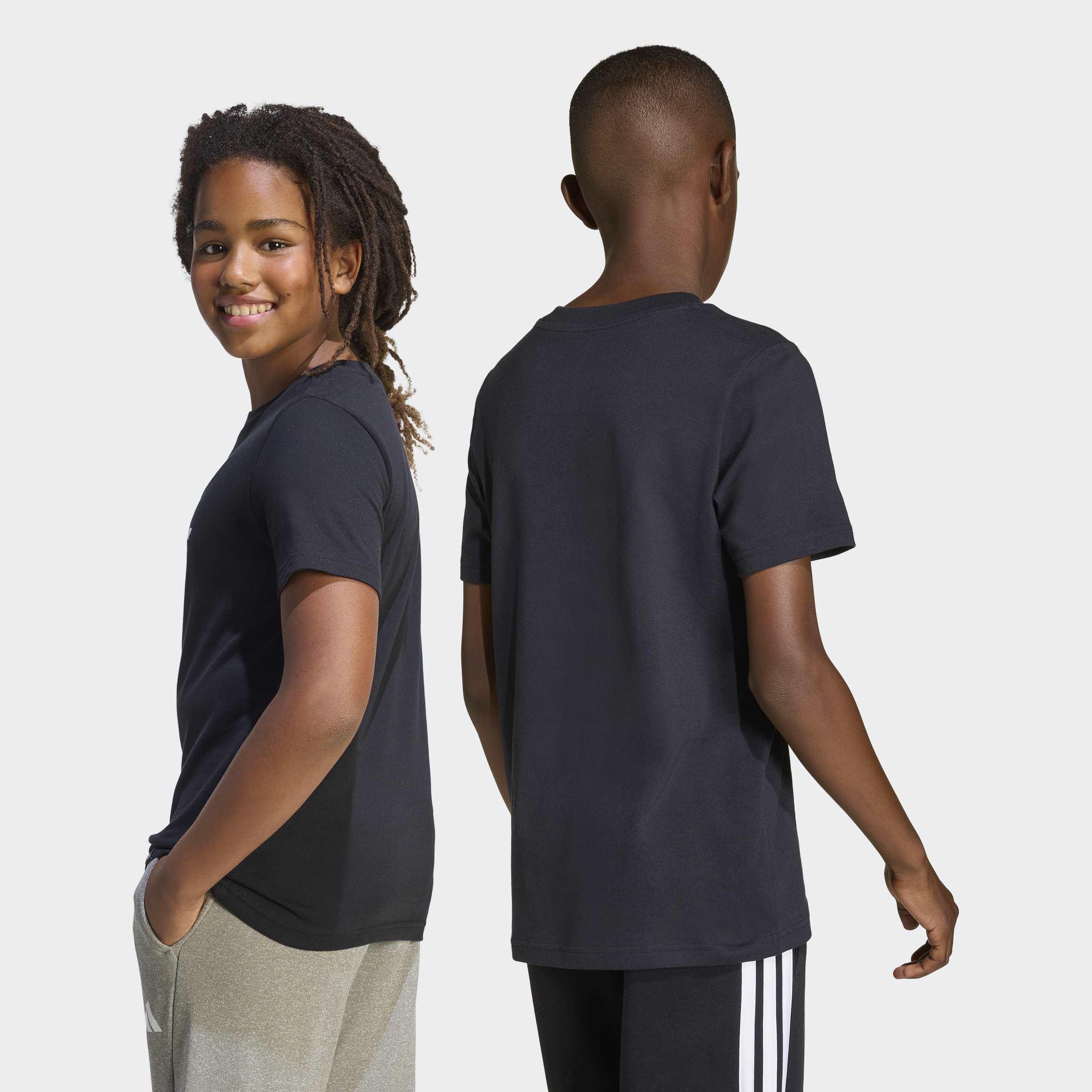 Kids Unisex Adrenaline Aesthetic Graphic T-Shirt, Black, A701_ONE, large image number 2