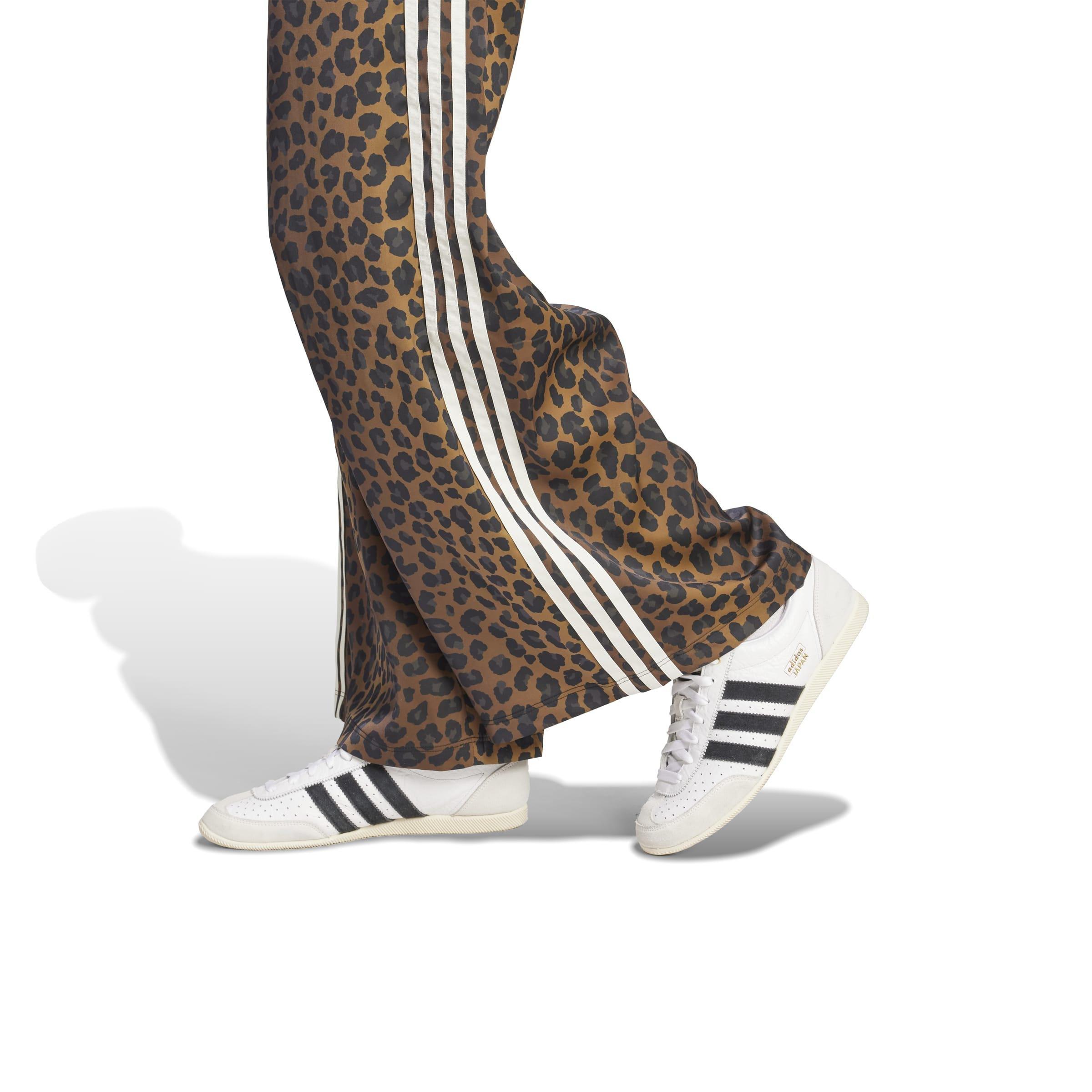 adidas Originals Wide Leg Satin Joggers, Multicolour, A701_ONE, large image number 5