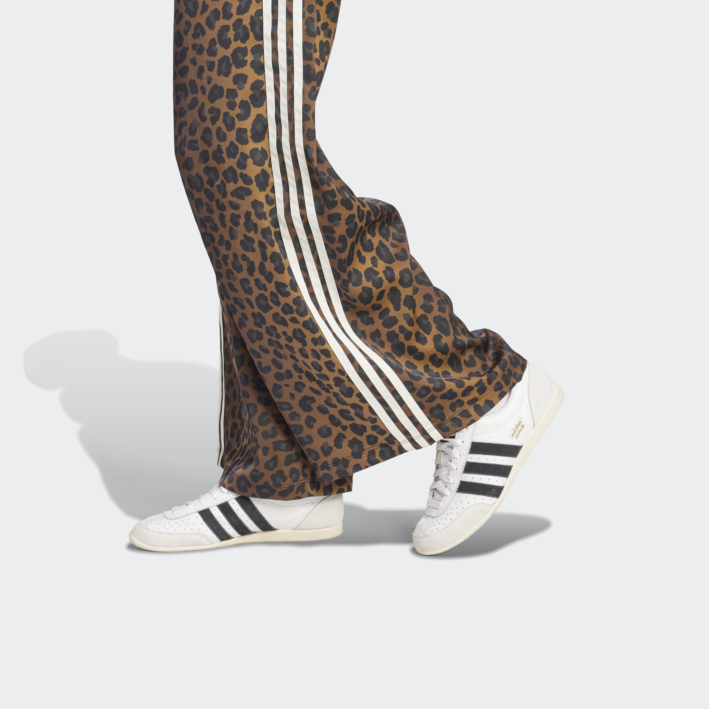 adidas Originals Wide Leg Satin Joggers, Multicolour, A701_ONE, large image number 6