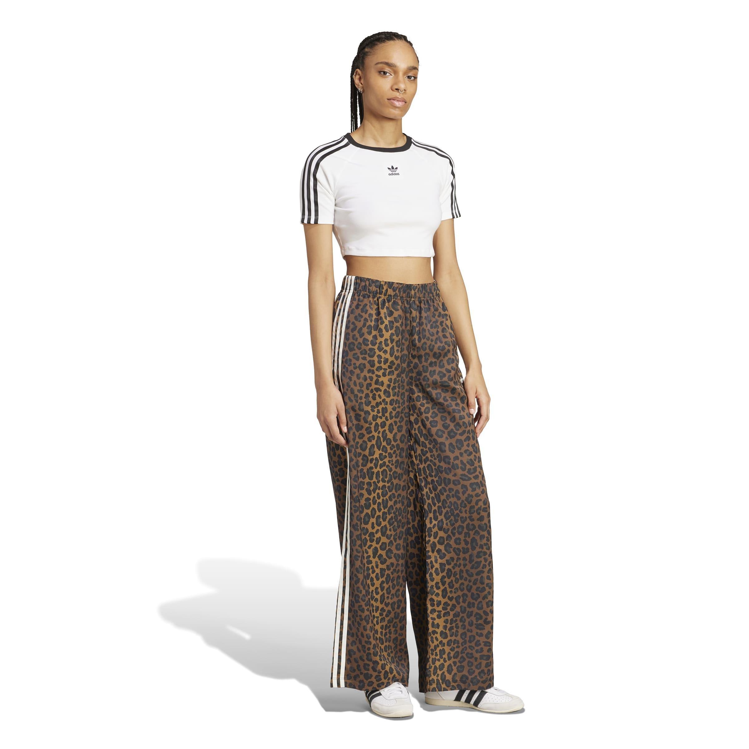 adidas Originals Wide Leg Satin Joggers, Multicolour, A701_ONE, large image number 8
