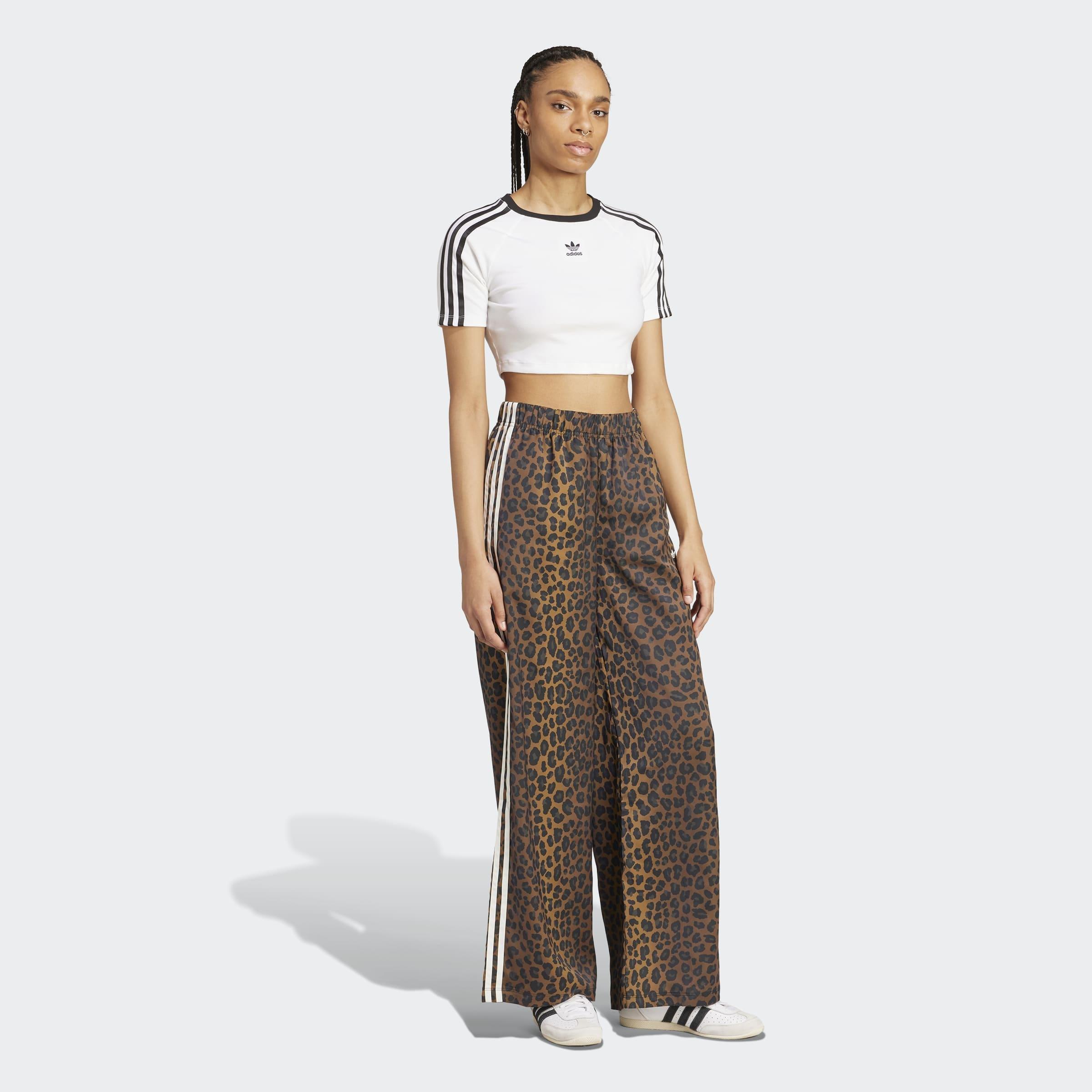 adidas Originals Wide Leg Satin Joggers, Multicolour, A701_ONE, large image number 11