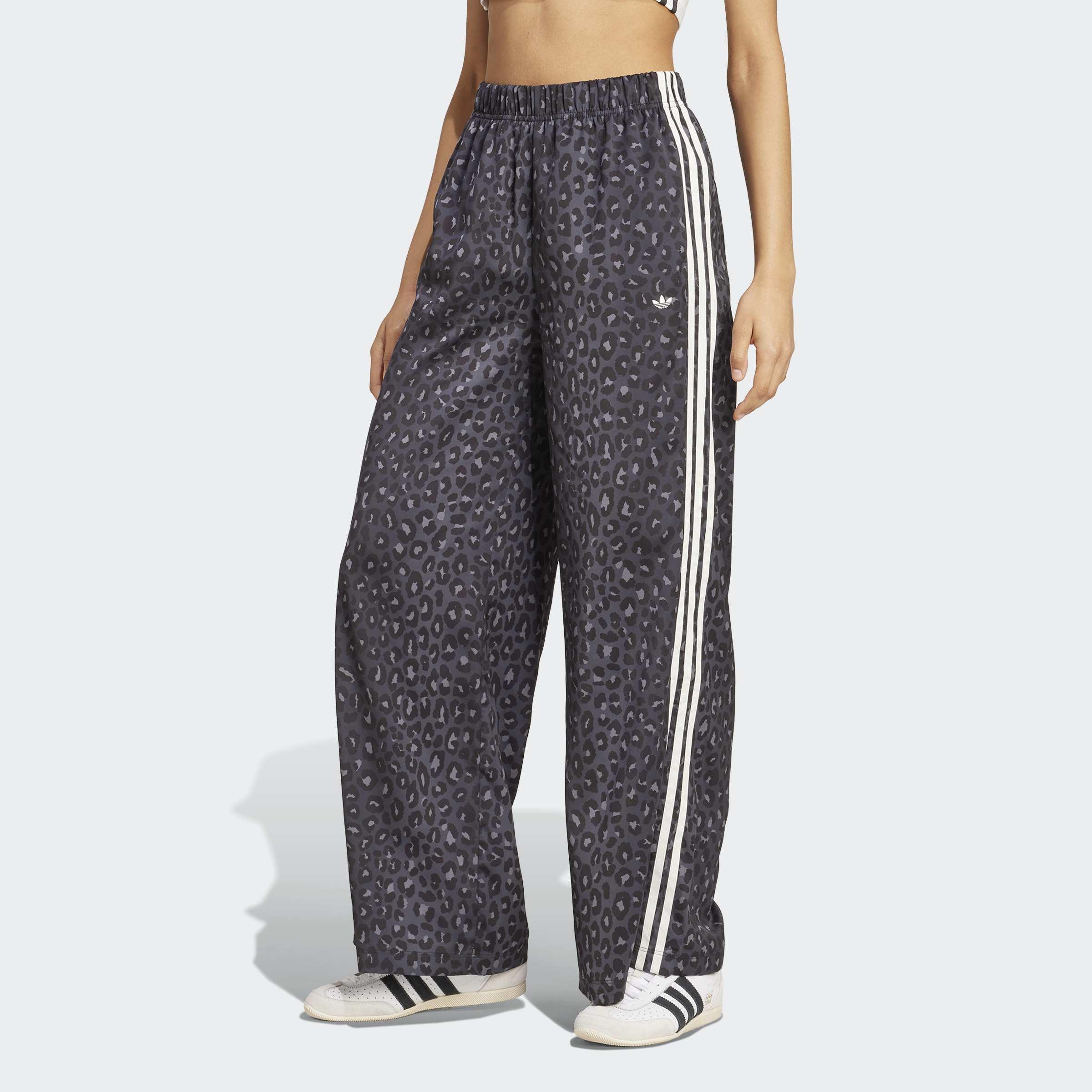 adidas Originals Wide Leg Satin Joggers, Multicolor, A701_ONE, large image number 6
