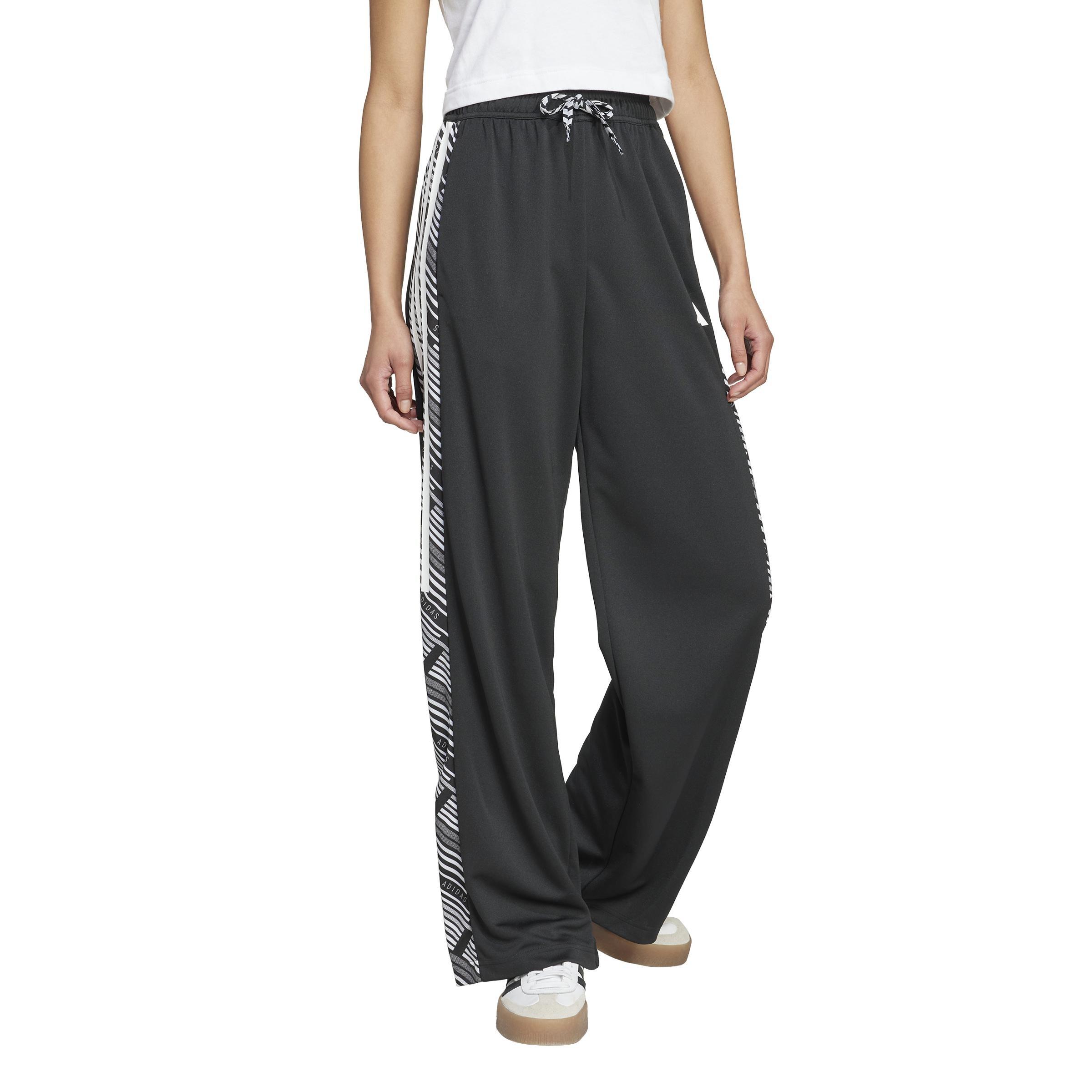 Emerging Harmony Wide Track Joggers, Black, , large image number 0
