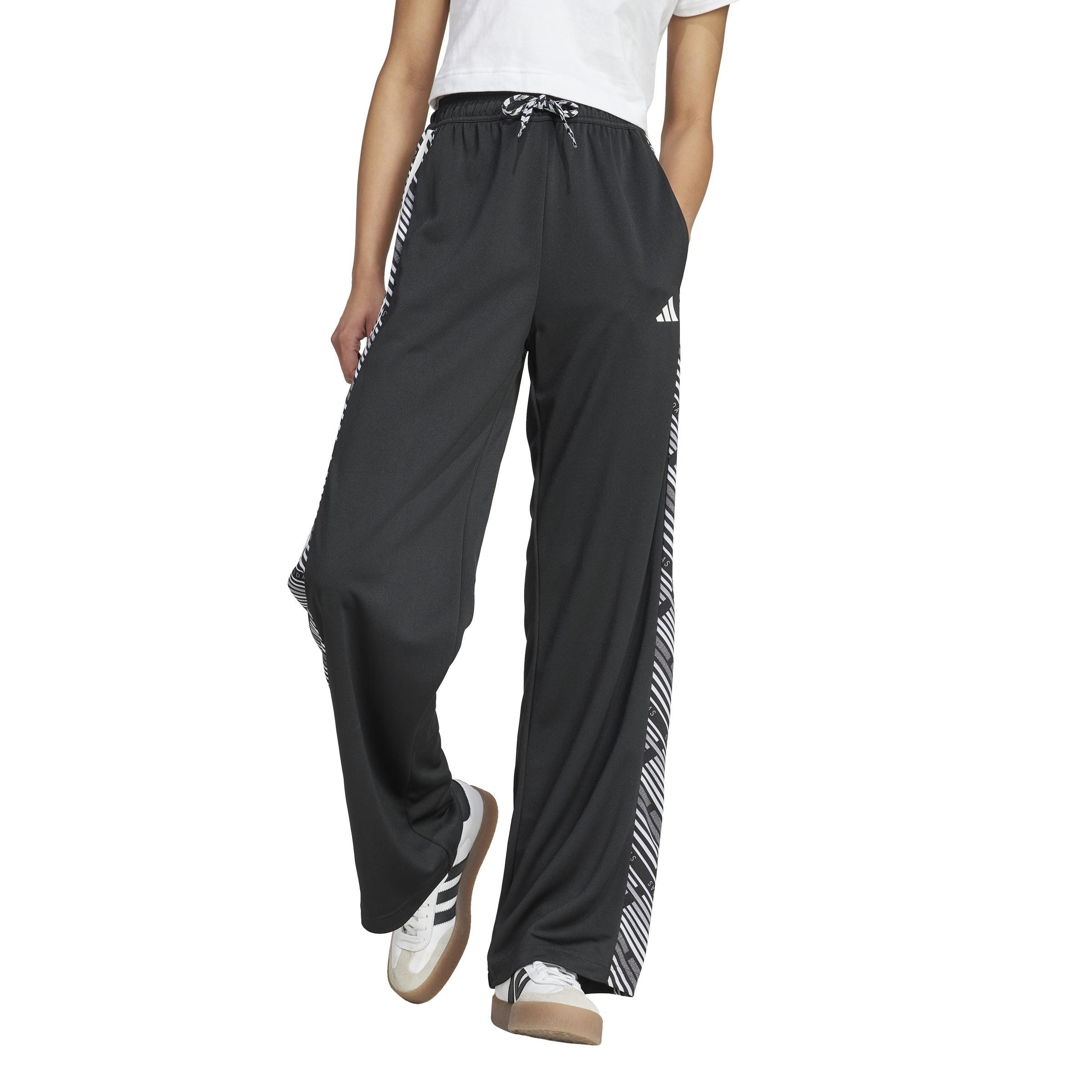 Emerging Harmony Wide Track Joggers, Black, , large image number 1