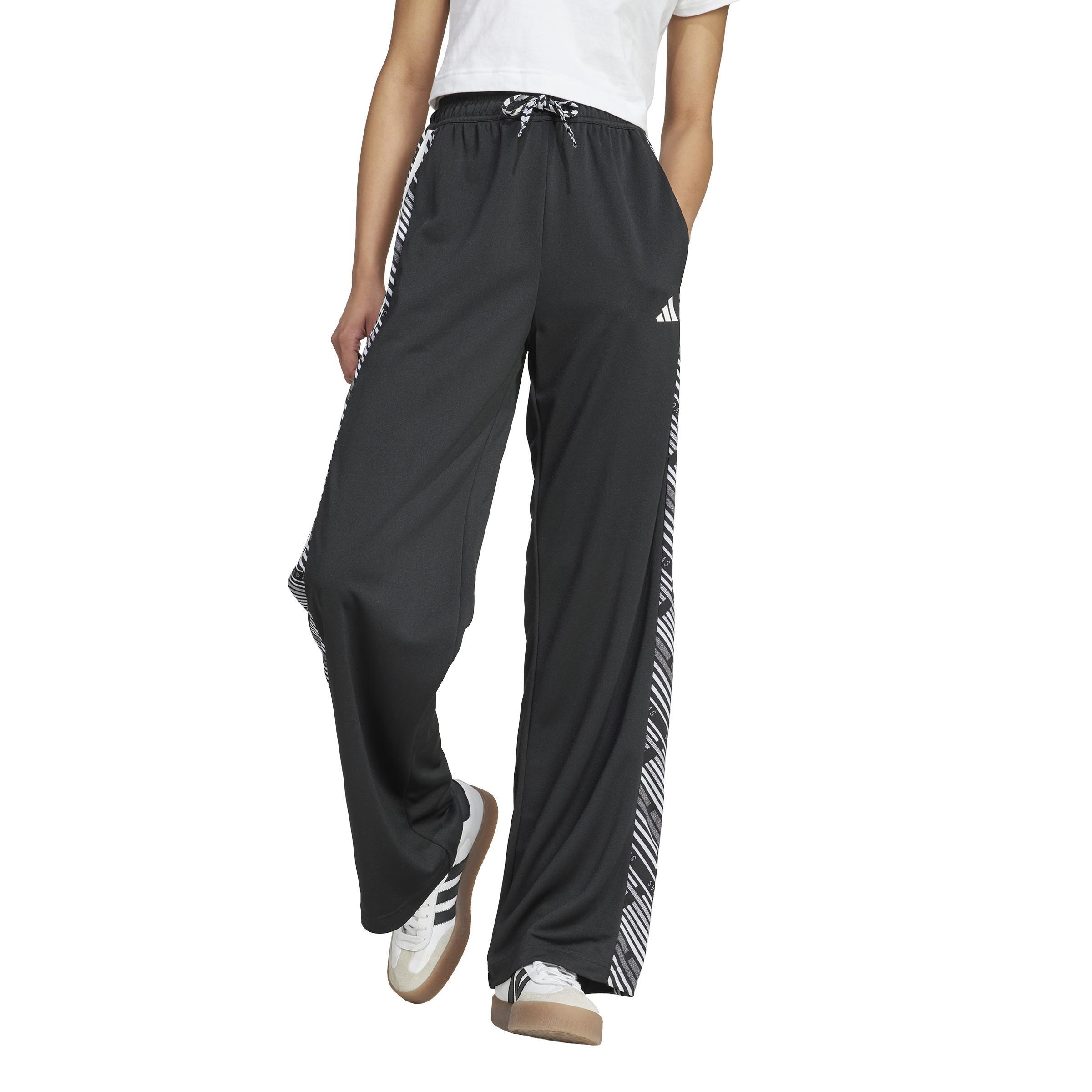 Emerging Harmony Wide Track Joggers, Black, A701_ONE, large image number 1