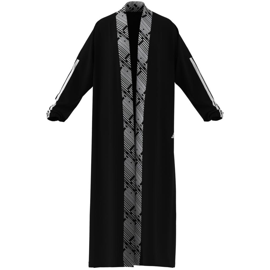 Emerging Harmony Extra-Long Cover-Up, Black, A701_ONE, large image number 7