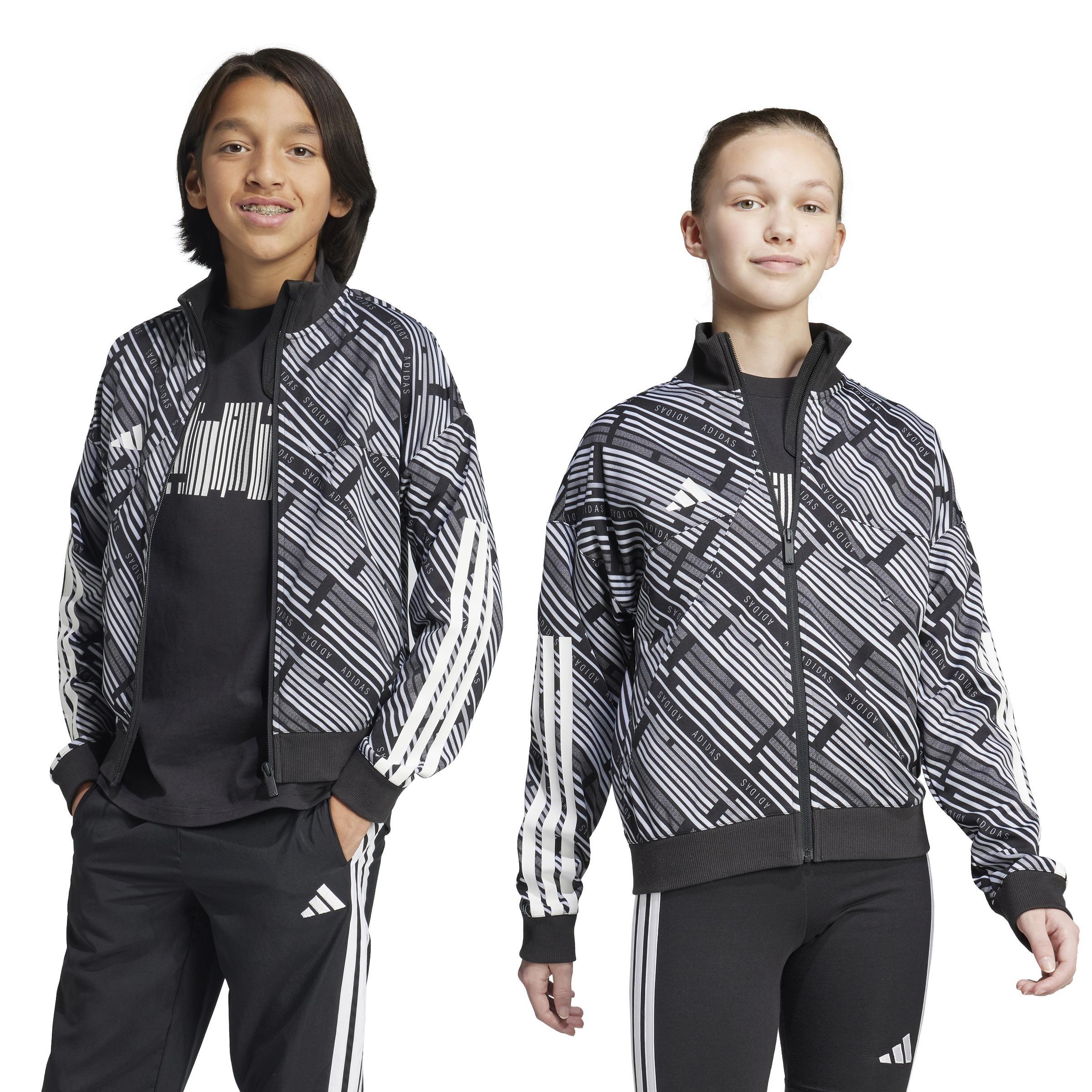 Unisex Kids Emerging Harmony Tiro Track Jacket, Black, , large image number 0